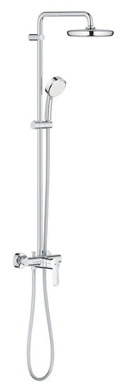 Tempesta Cosmopolitan System 210 Shower system with single lever for wall mounting