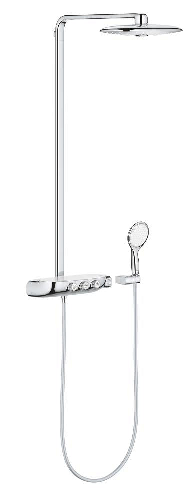 Rainshower System SmartControl Duo 360 Shower system with thermostat for wall mounting