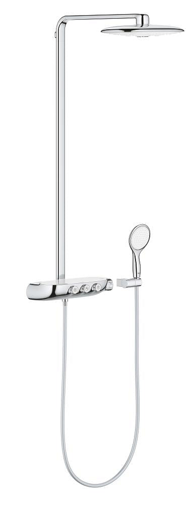 Rainshower System SmartControl Duo 360 Shower system with thermostat for wall mounting