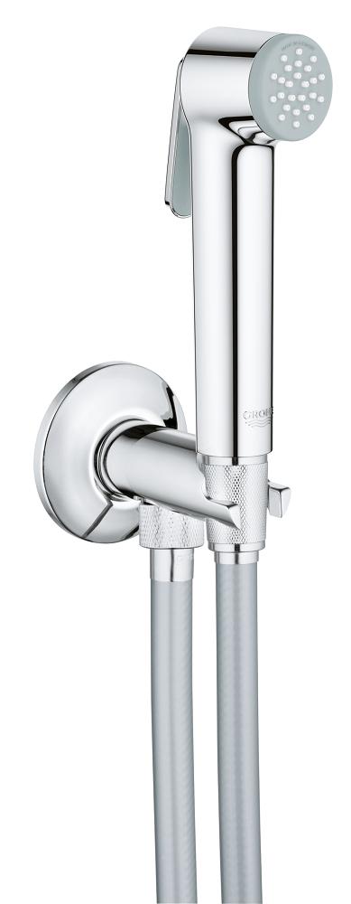 Tempesta-F Trigger Spray 30 Wall holder set with self-closing angle valve, 1 spray