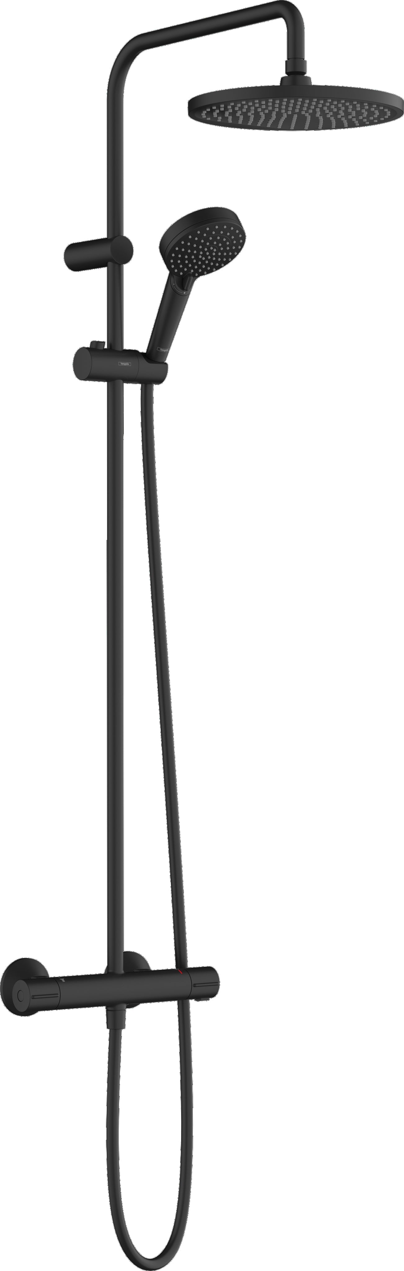 Vernis Blend Showerpipe 240 1jet EcoSmart with thermostat
