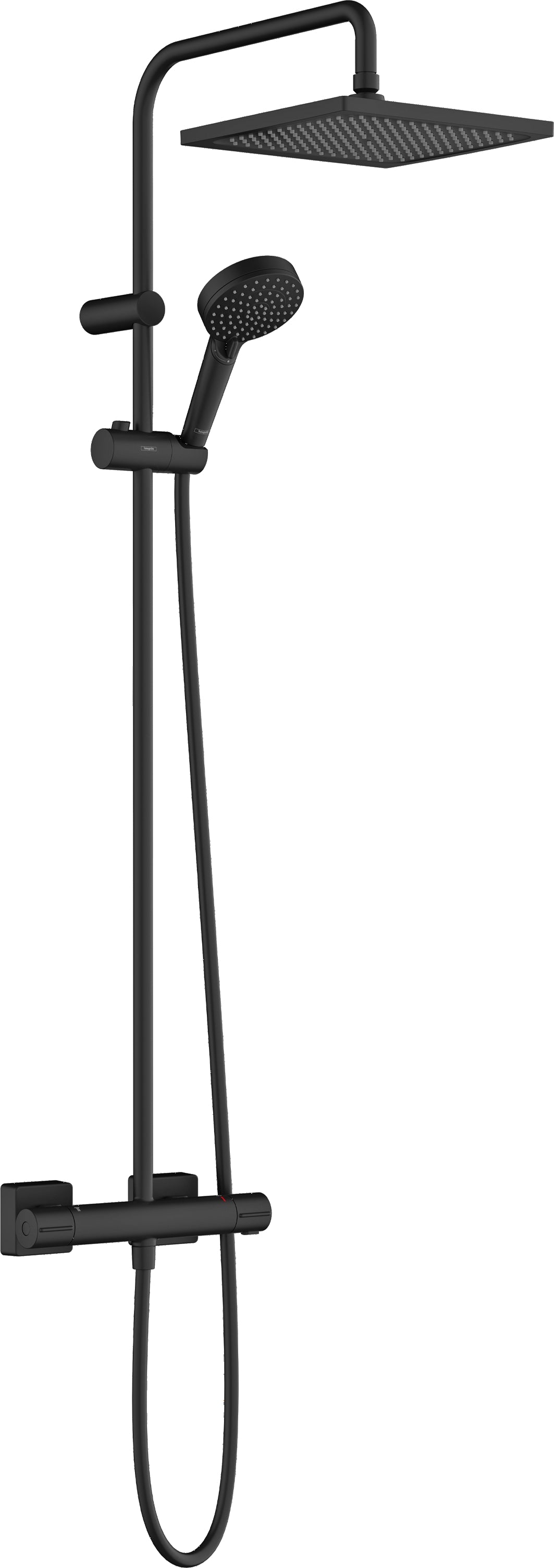 Vernis Shape Showerpipe 240 1jet EcoSmart with thermostat