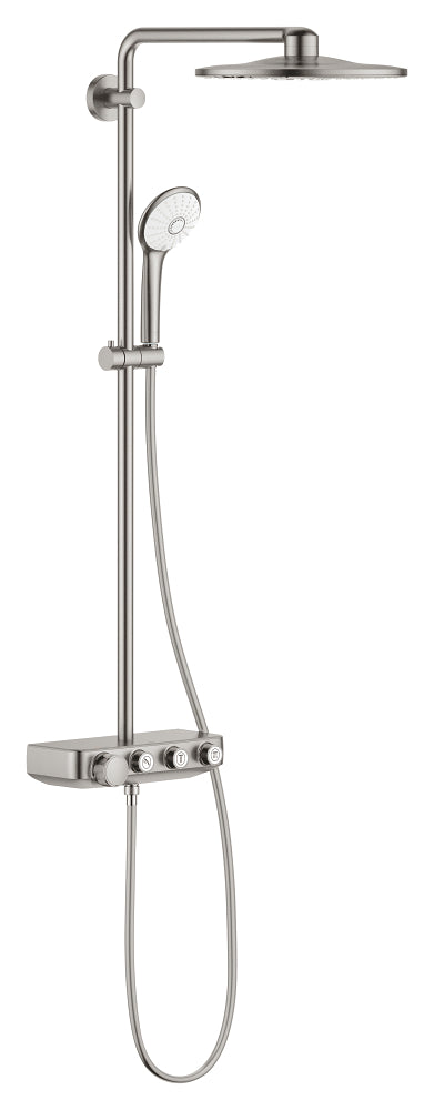 Euphoria SmartControl System 310 Shower system with thermostat for wall mounting