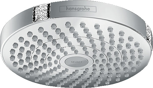 Croma Select S Overhead shower 180 2jet EcoSmart