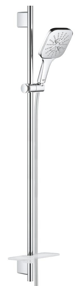 Rainshower SmartActive 130 Cube Shower rail set 3 sprays
