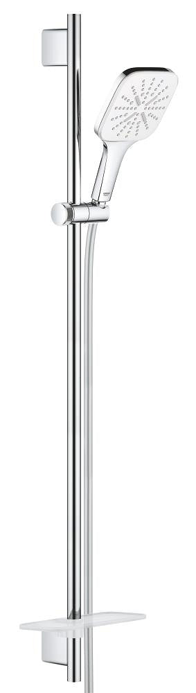 Rainshower SmartActive 130 Cube Shower rail set 3 sprays