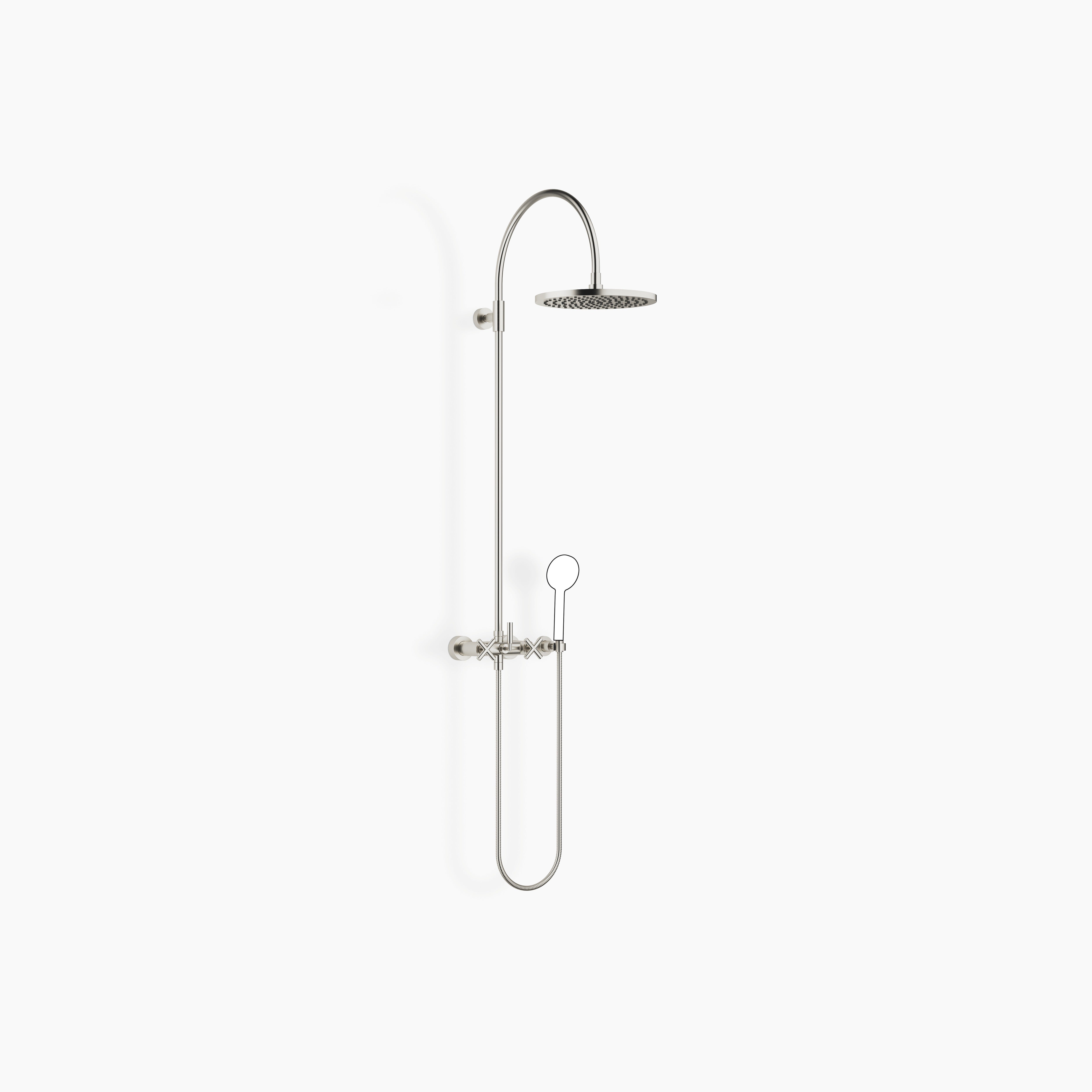 Tara Showerpipe With Shower Mixer 300 mm Chrome