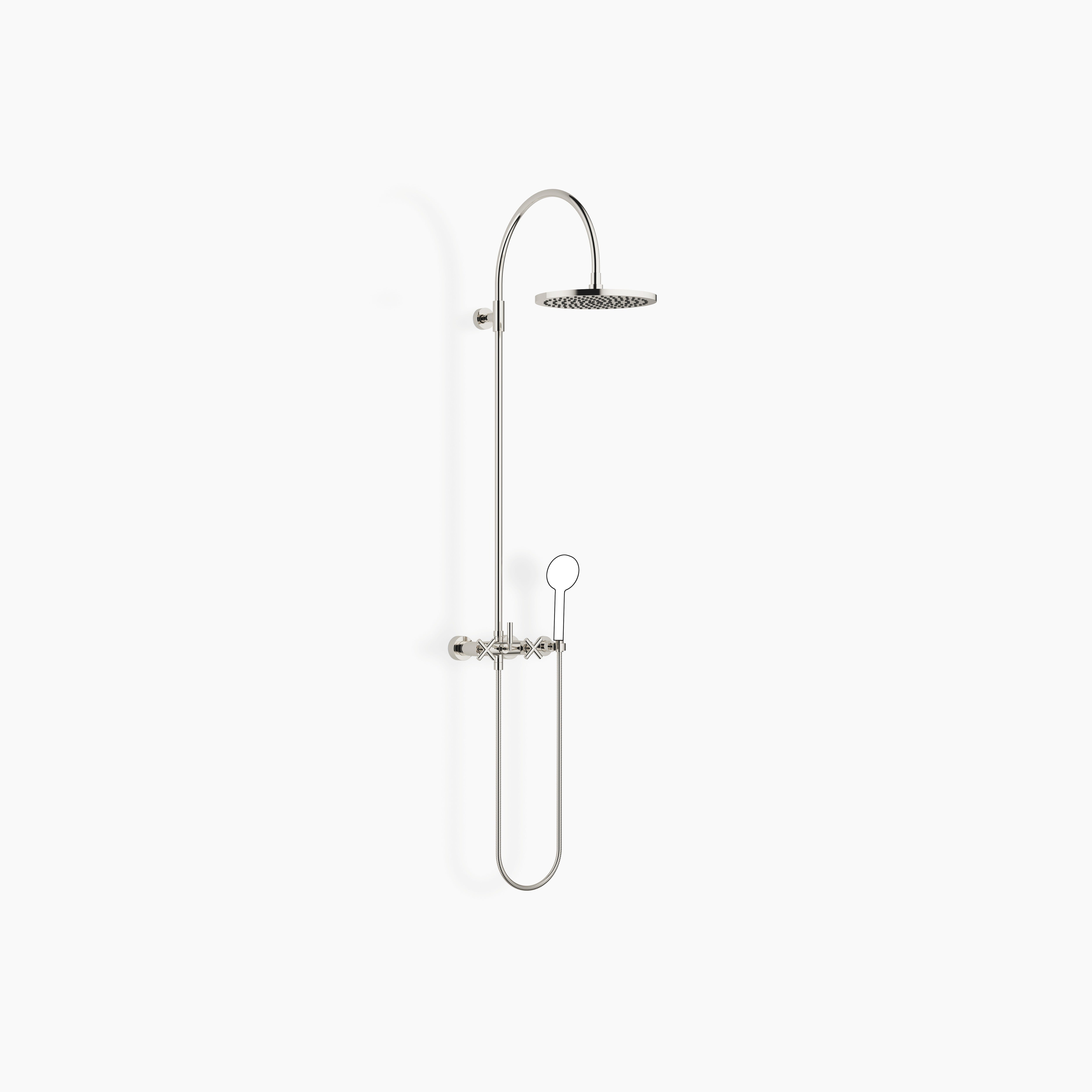 Tara Showerpipe With Shower Mixer 300 mm Chrome