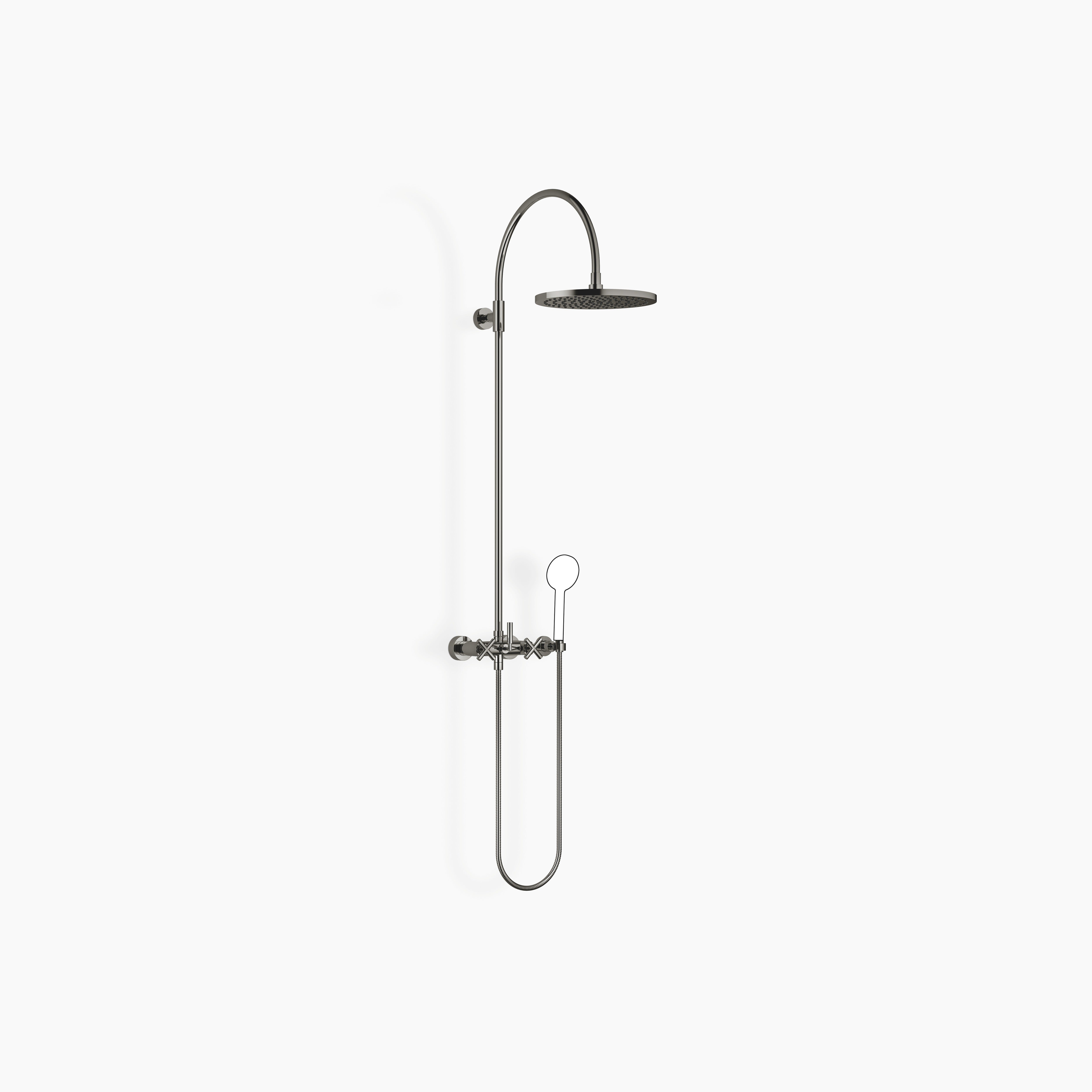 Tara Showerpipe With Shower Mixer 300 mm Chrome