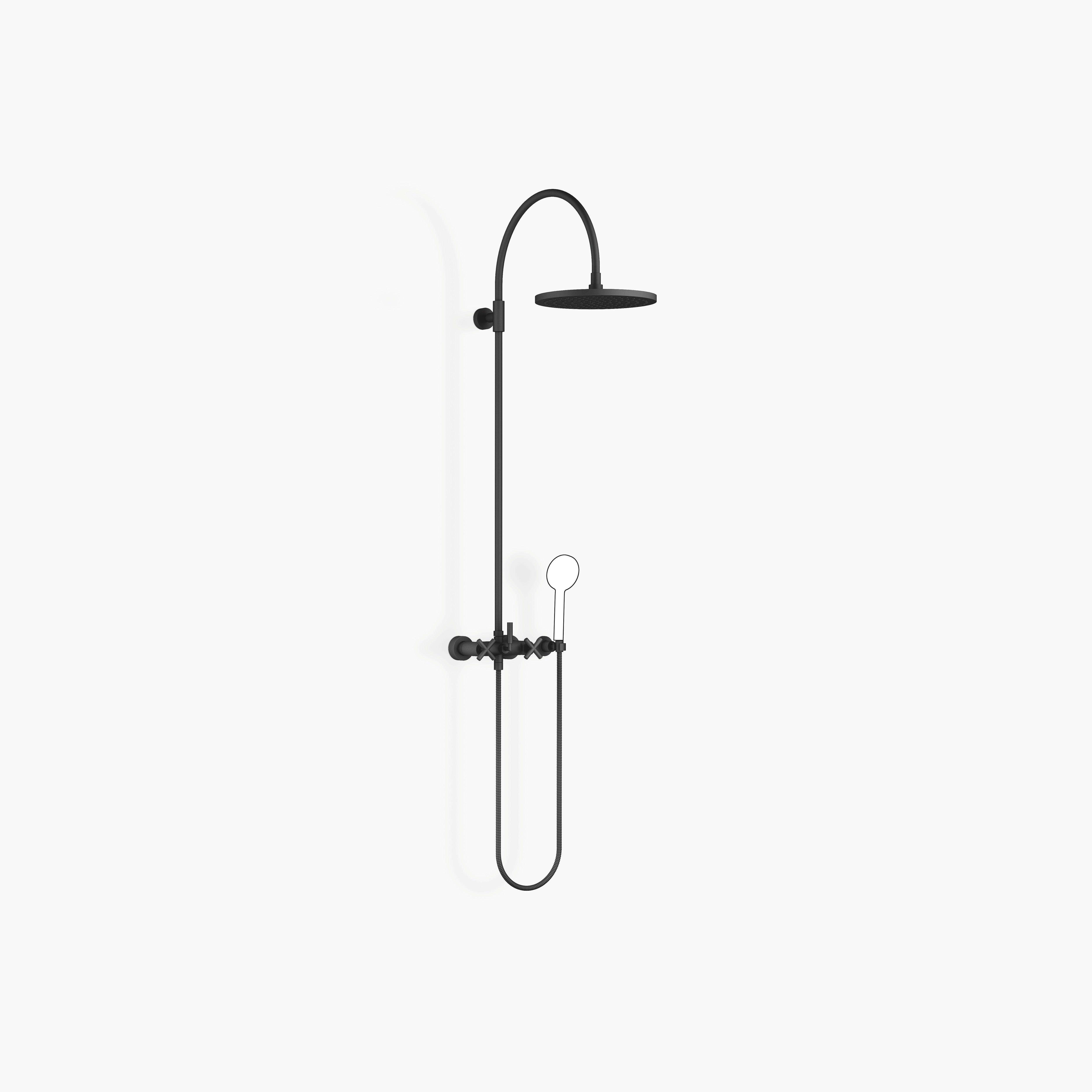 Tara Showerpipe With Shower Mixer 300 mm Chrome