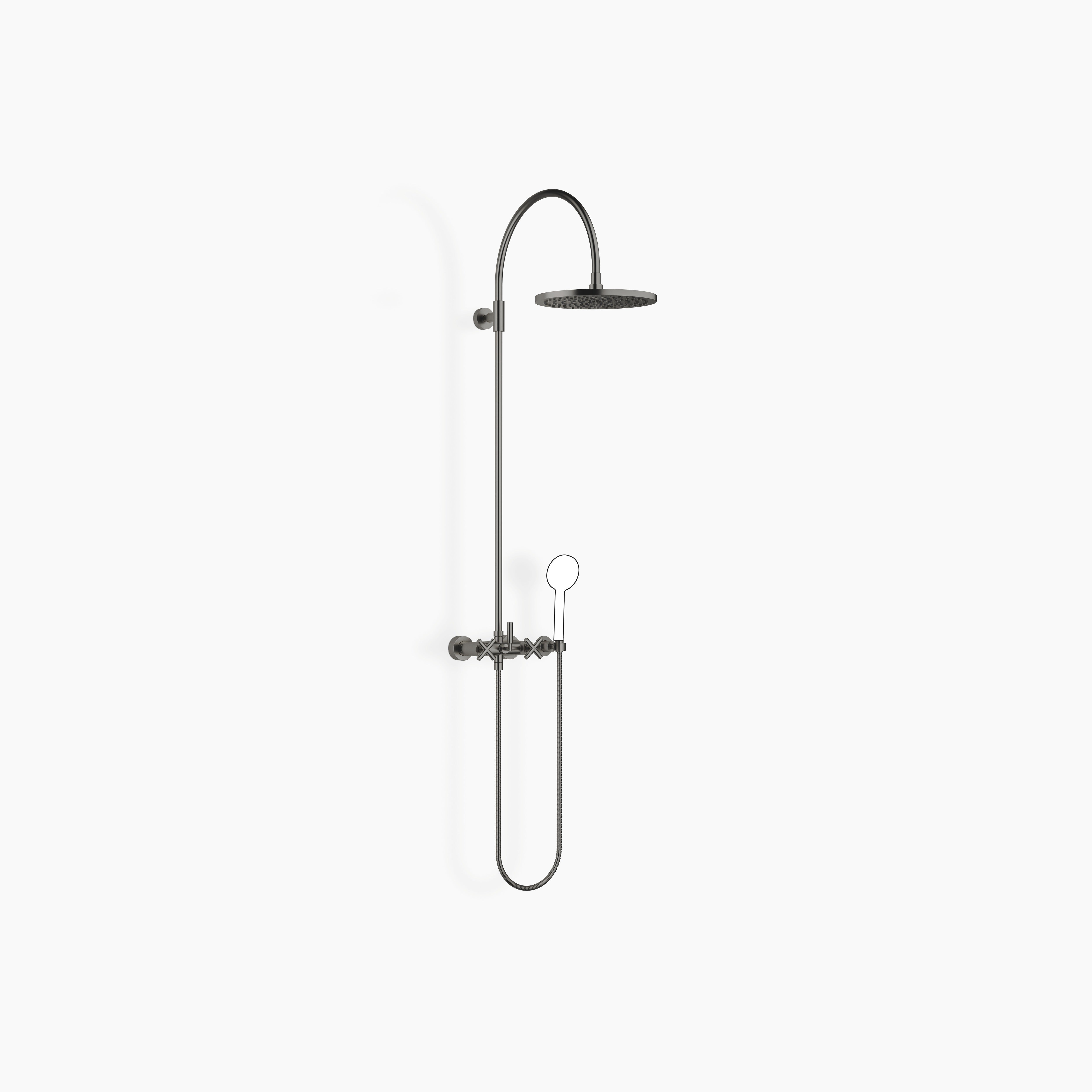 Tara Showerpipe With Shower Mixer 300 mm Chrome