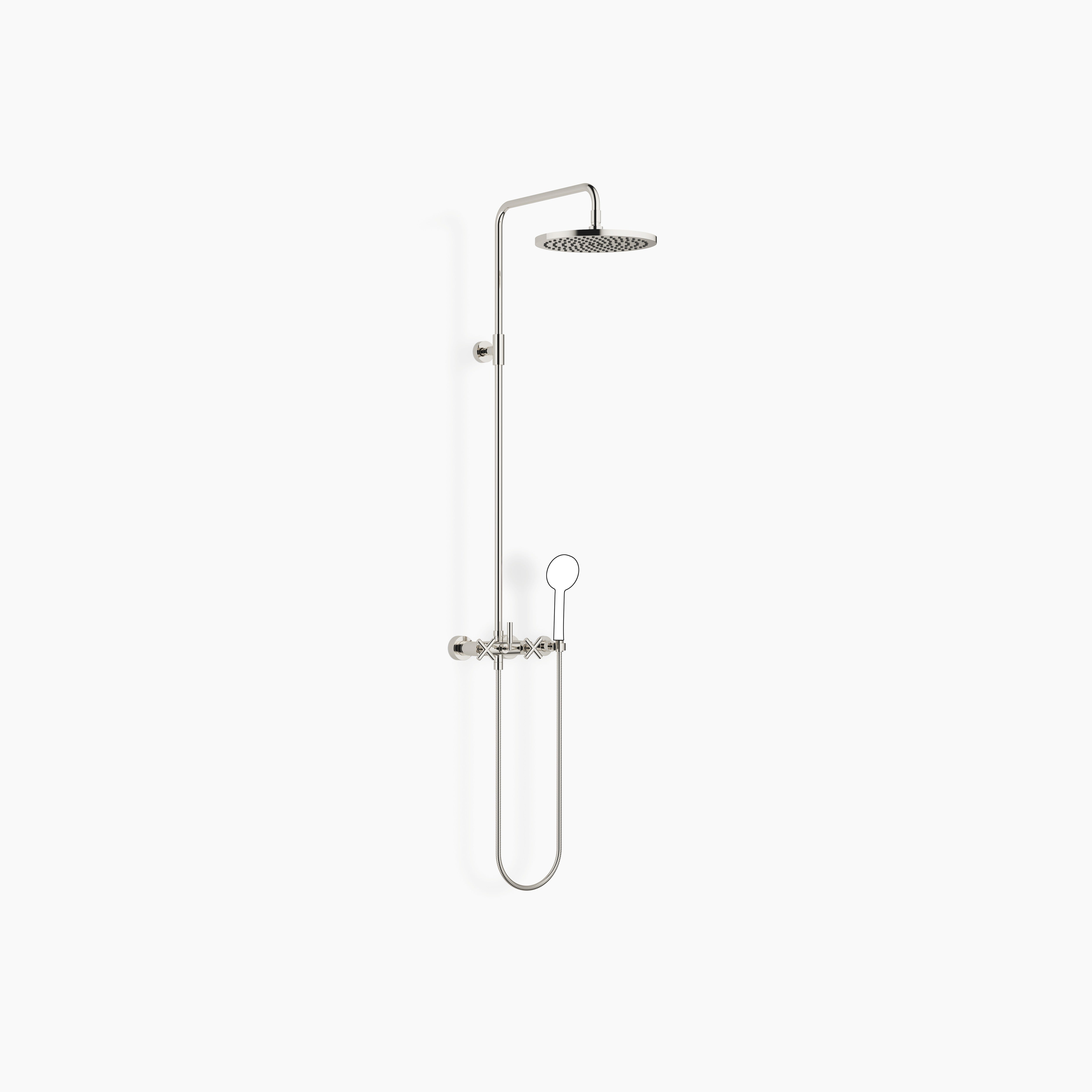 Tara Showerpipe Without Hand Shower 300 mm Chrome