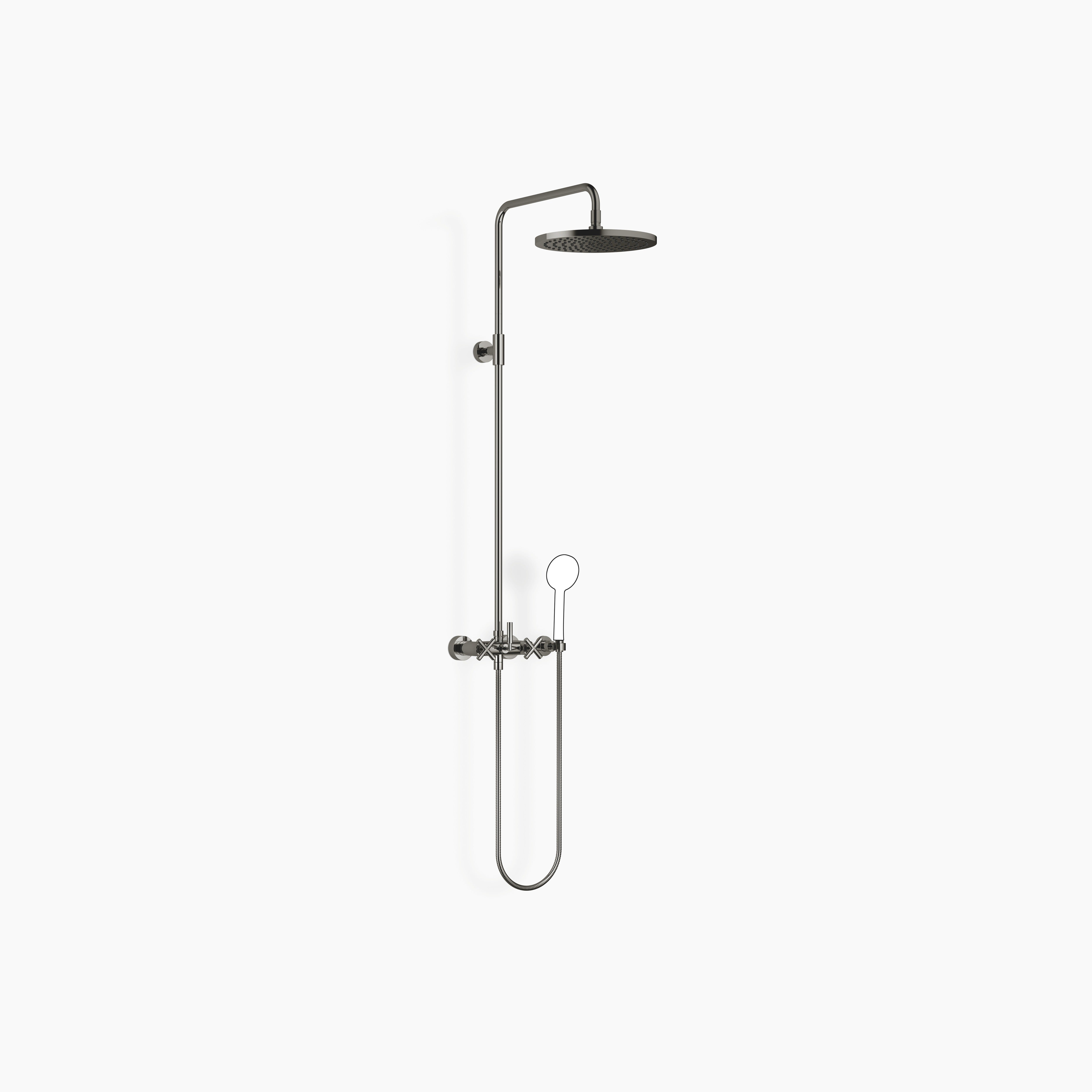 Tara Showerpipe Without Hand Shower 300 mm Chrome