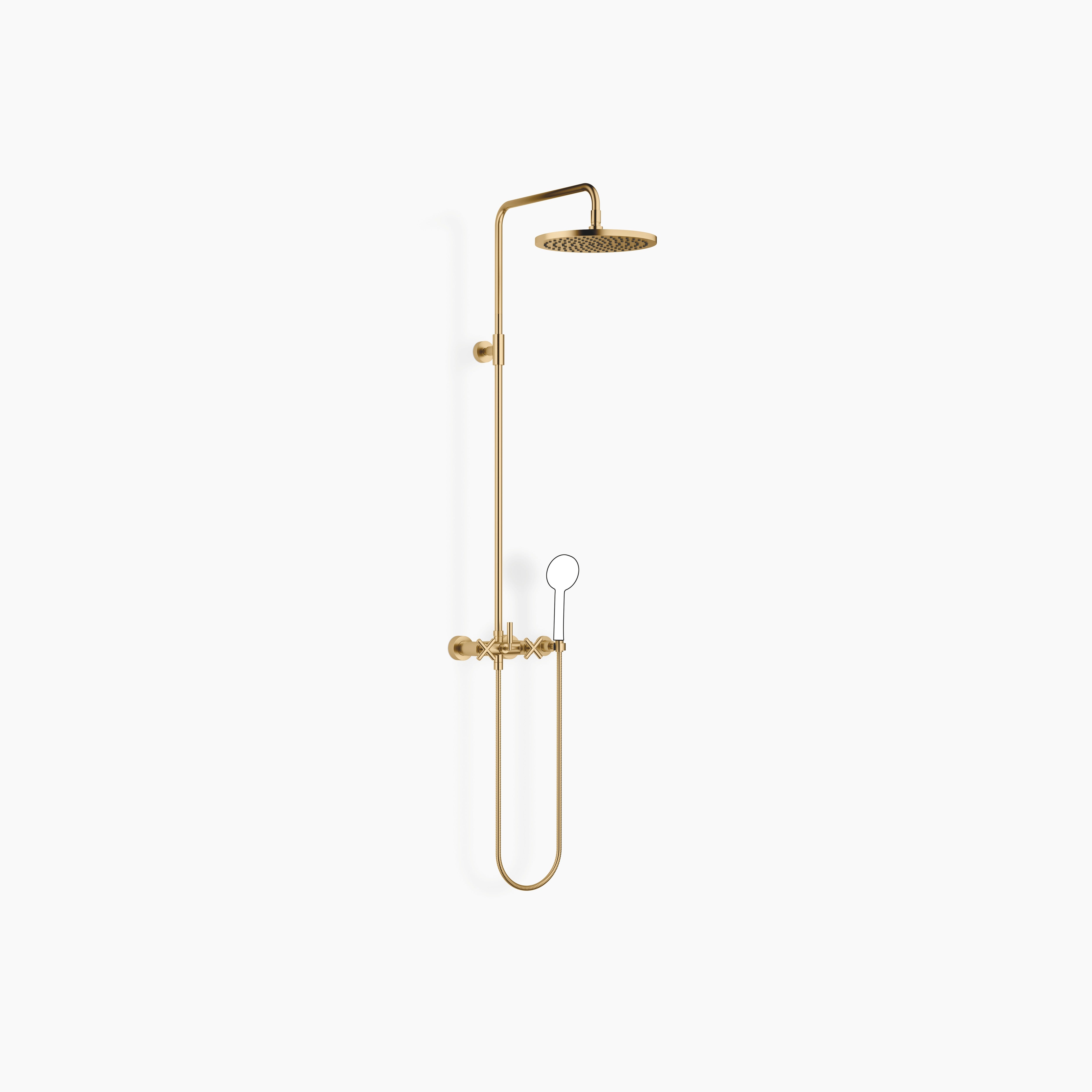 Tara Showerpipe Without Hand Shower 300 mm Chrome