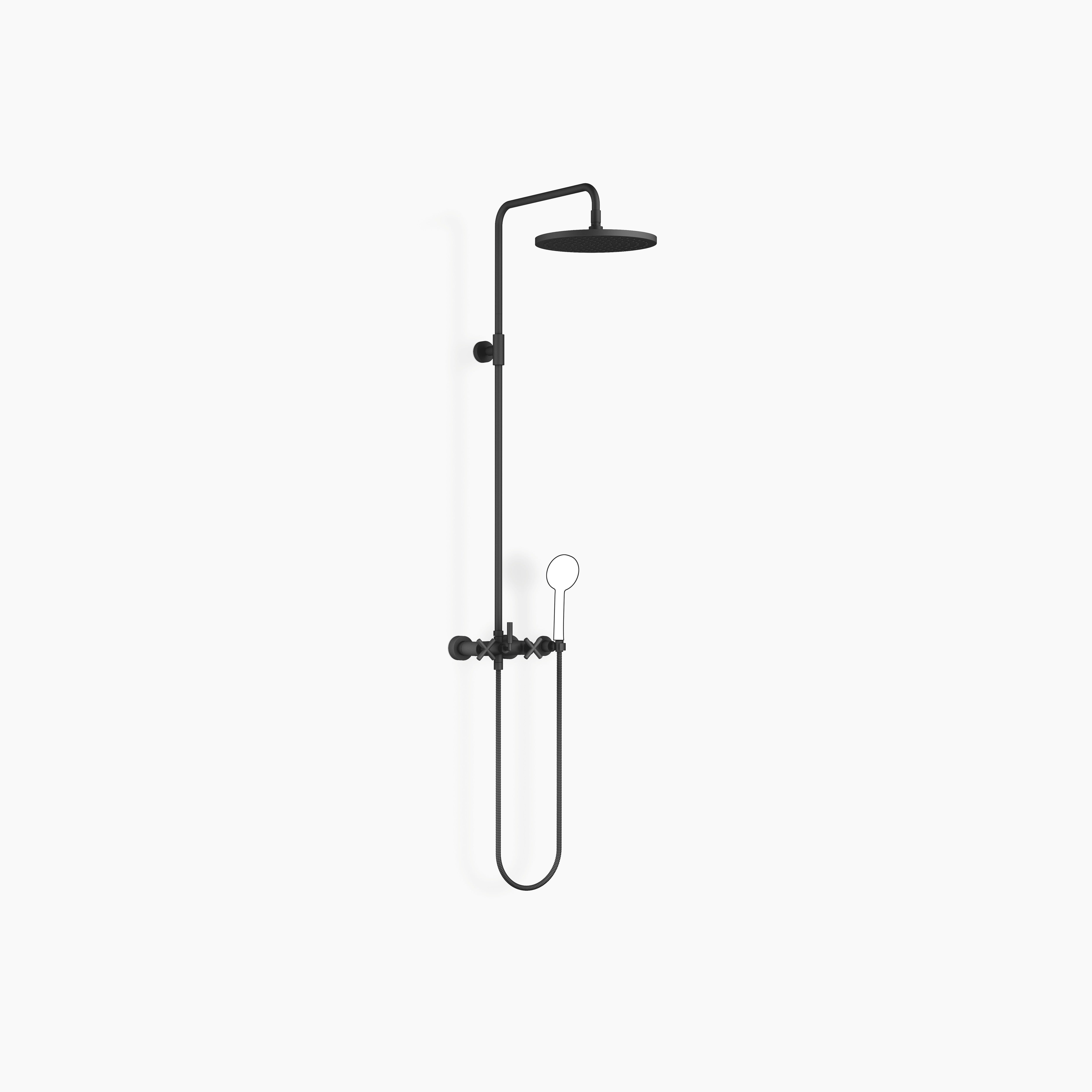 Tara Showerpipe Without Hand Shower 300 mm Chrome