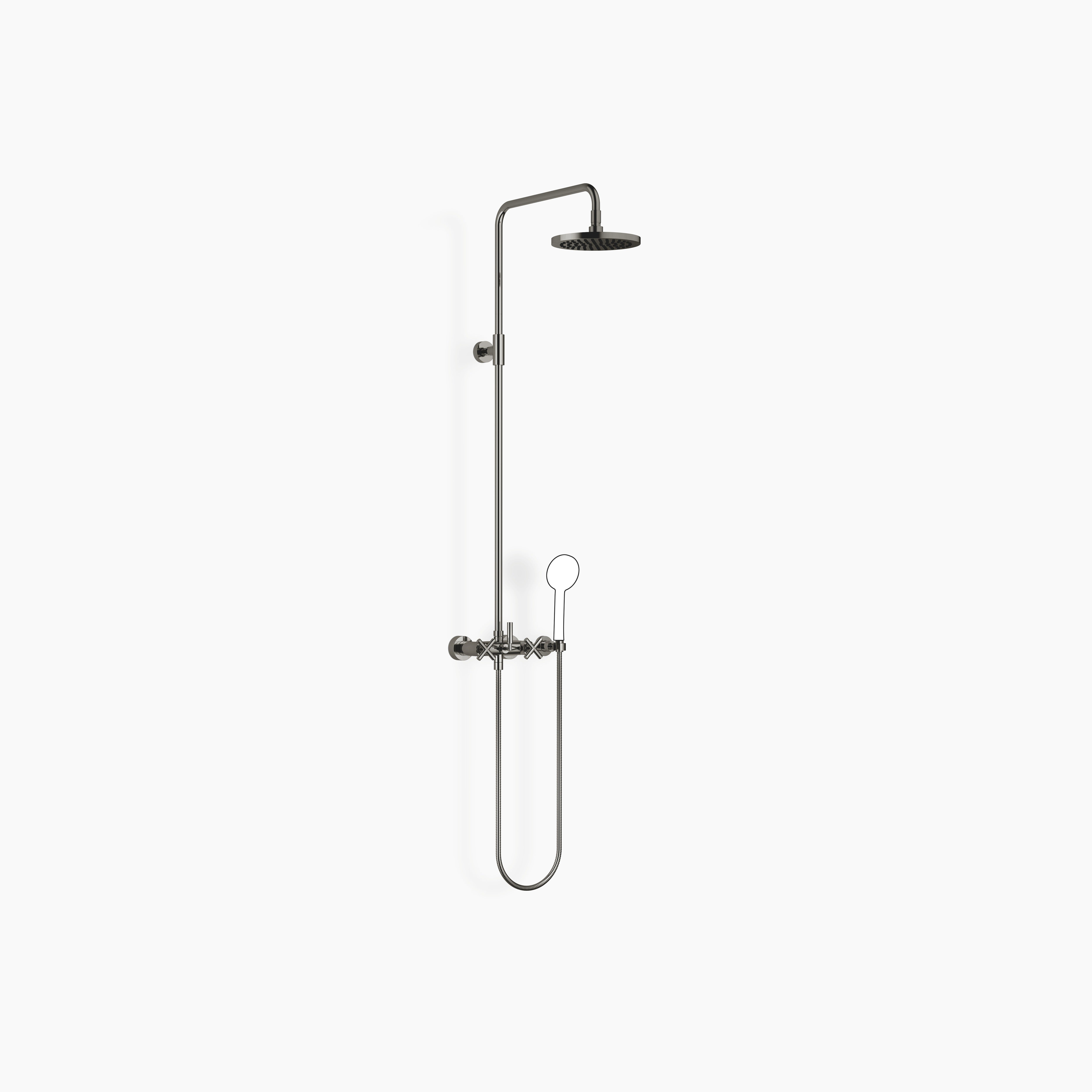 Tara Showerpipe Without Hand Shower Flowreduce 220 mm Chrome