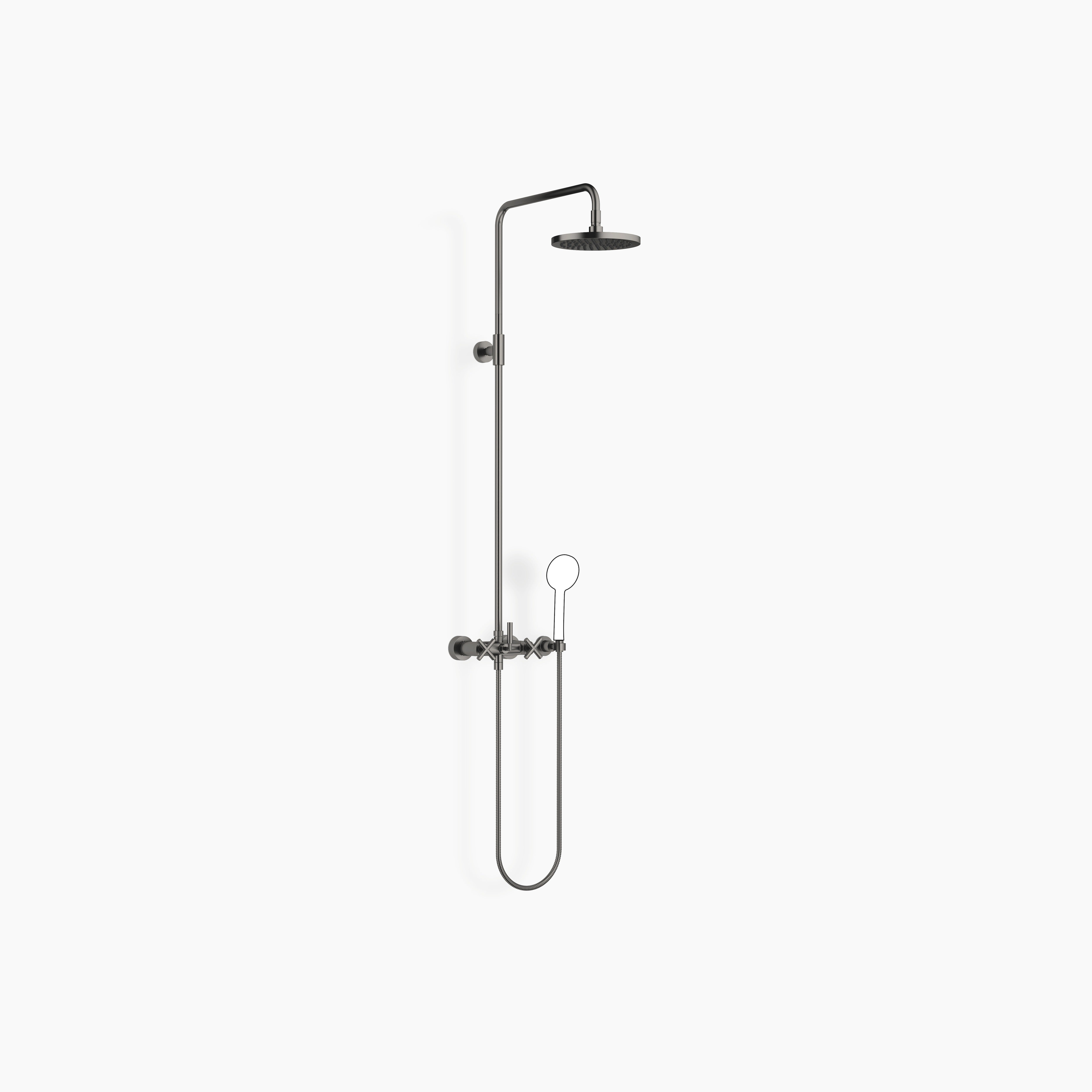 Tara Showerpipe Without Hand Shower Flowreduce 220 mm Chrome