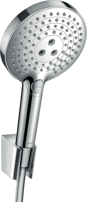 Raindance Select S Shower holder set 120 3jet with shower hose 125 cm