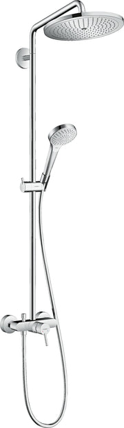 Croma Select S Showerpipe 280 1jet with manual shower mixer