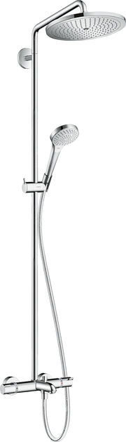 Croma Select S Showerpipe 280 1jet with thermostatic bath mixer