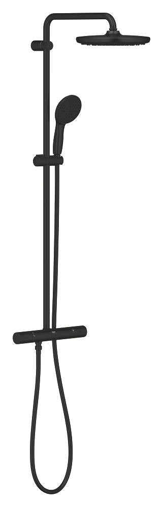 Tempesta System 250 Shower system with thermostat 160 cc for wall mounting