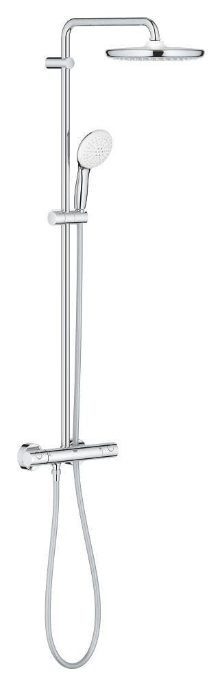 Tempesta System 250 Shower system with thermostat for wall mounting