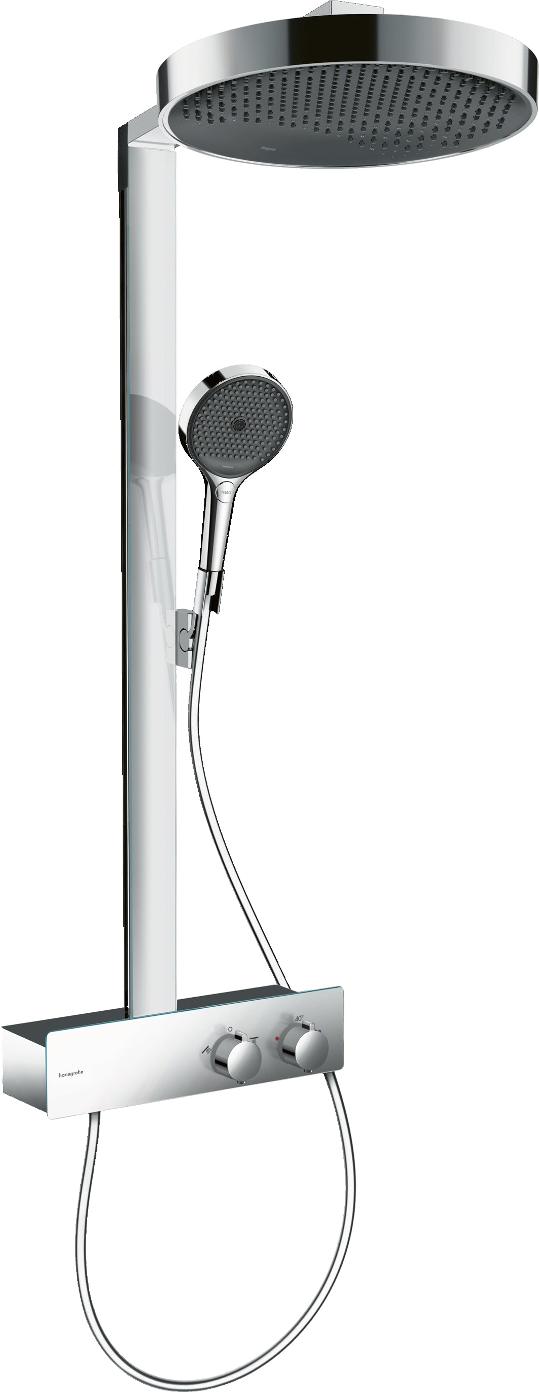 Rainfinity Showerpipe 360 1jet with ShowerTablet 350