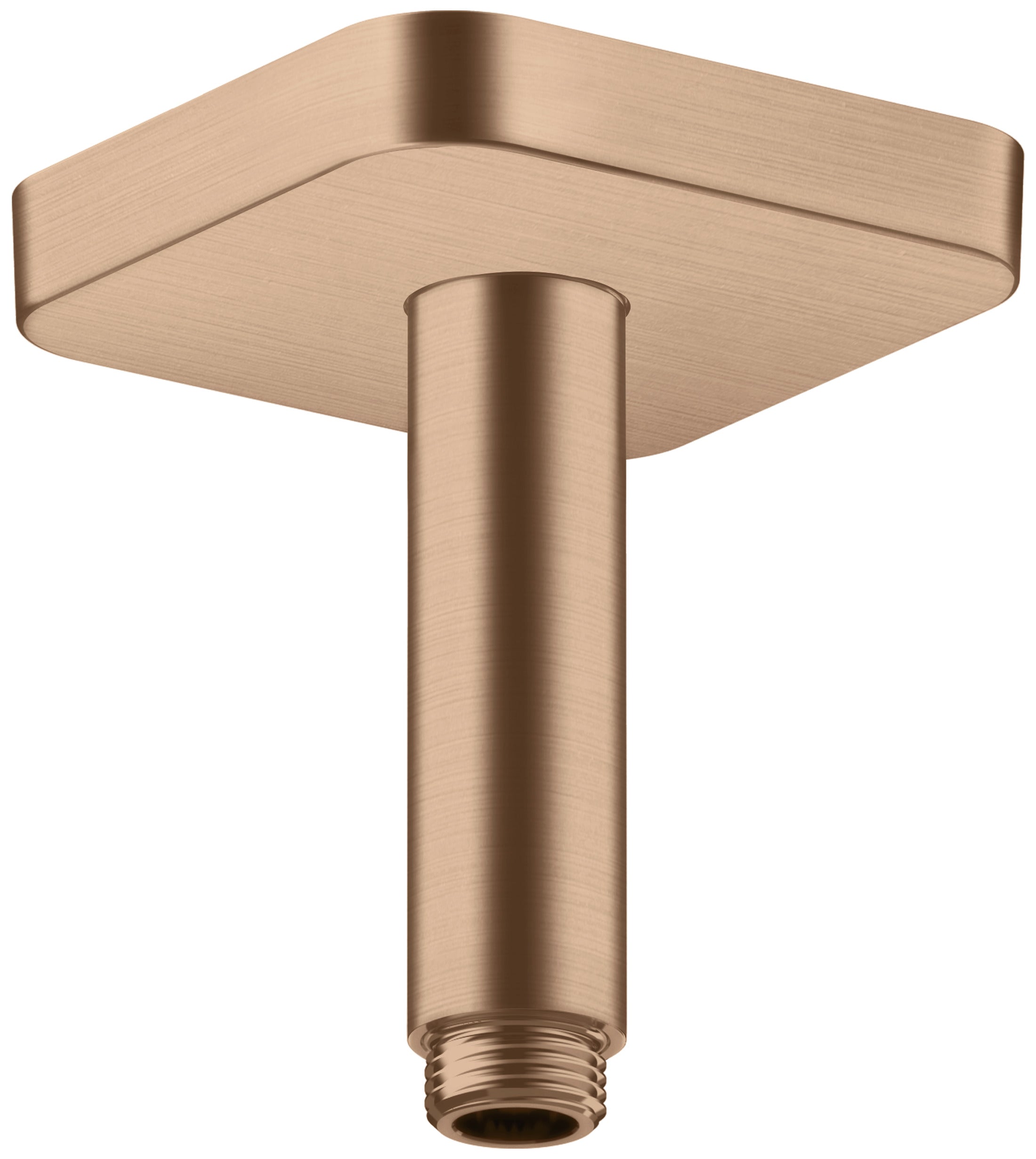 AXOR ShowerSolutions Ceiling connector 100 mm softsquare