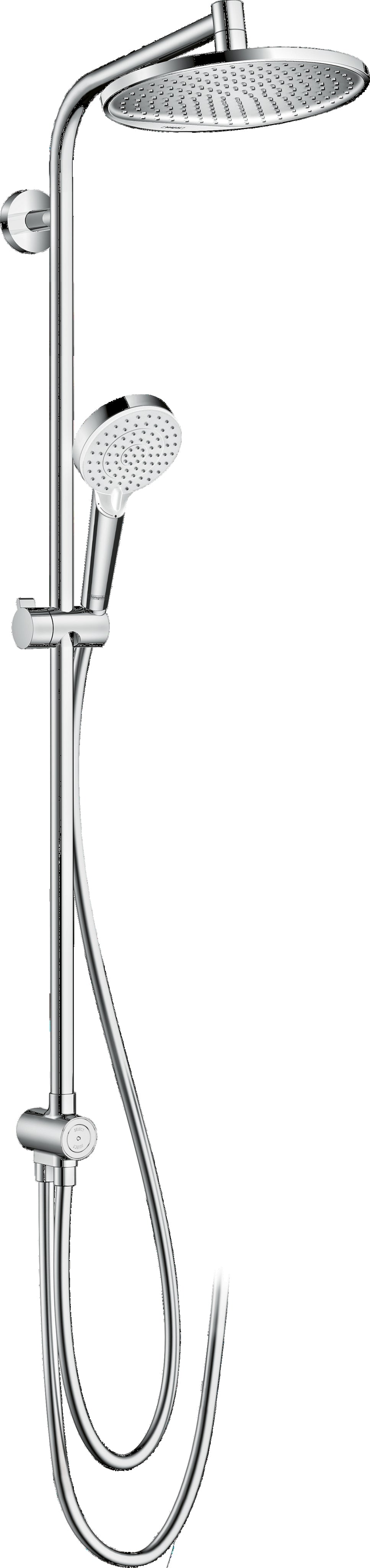 Crometta S Showerpipe 240 1jet EcoSmart+ Reno
