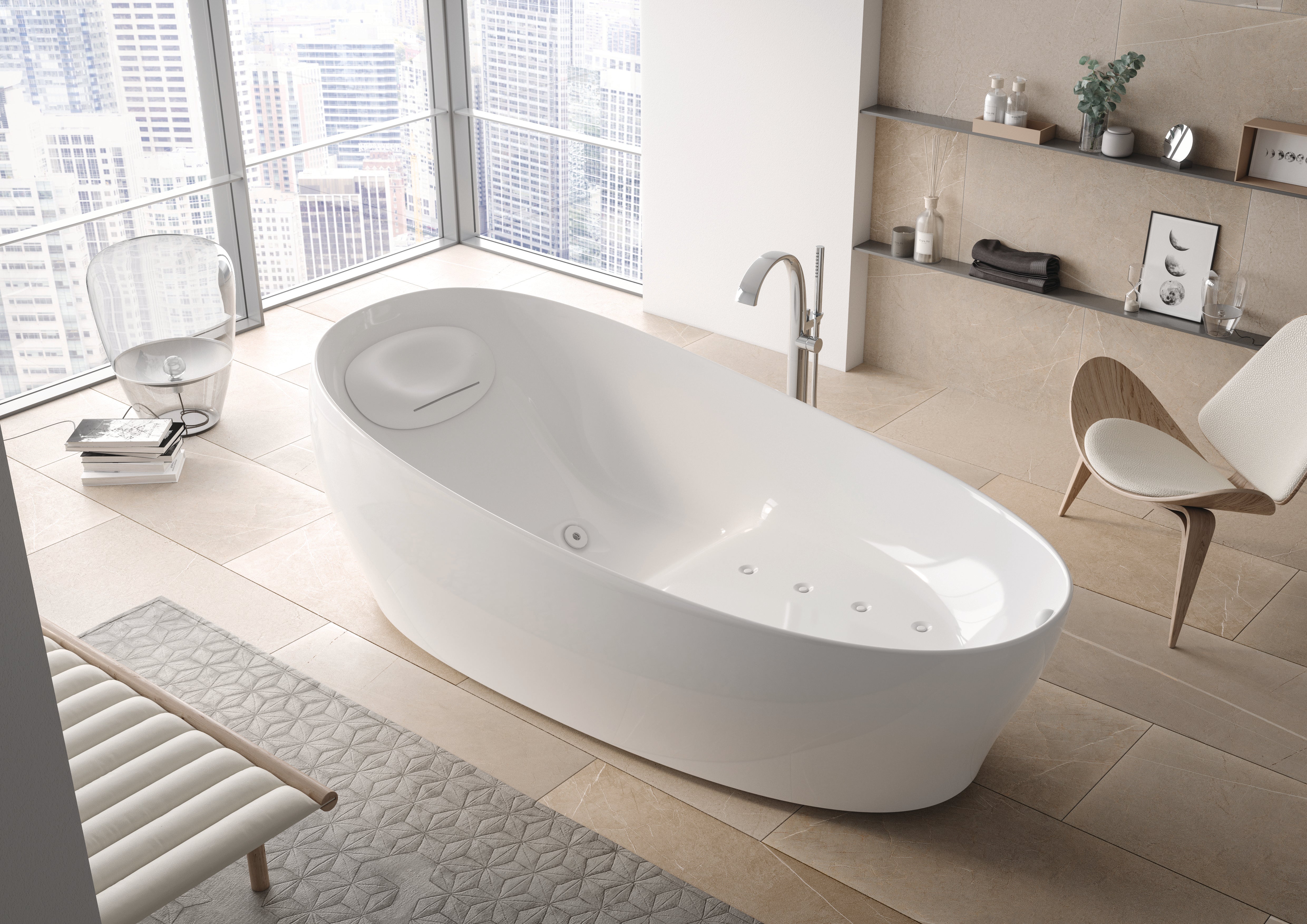TOTO FREESTANDING FLOTATION TUB