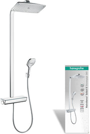 Raindance E Showerpipe 360 1jet with thermostatic shower mixer