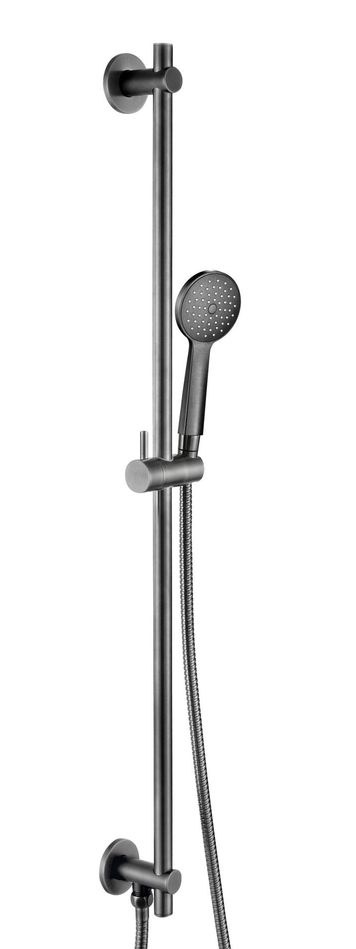 VOS SLIDE RAIL WITH ROUND SHOWER HANDLE AND HOSE