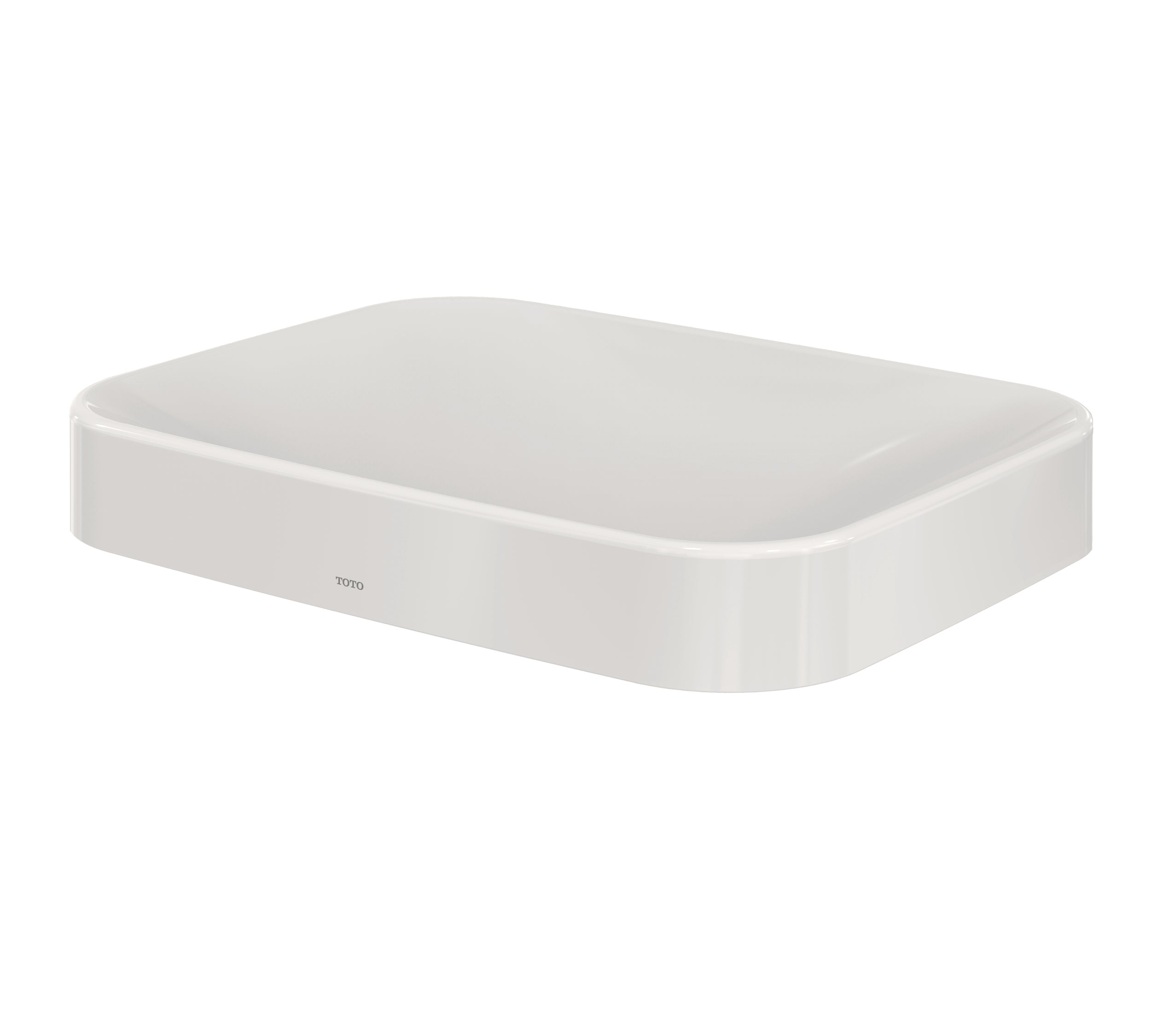 TOTO VESSEL LF 500MM COUNTERTOP WASHBASIN WITHOUT TAP HOLE WITH OVERFLOW