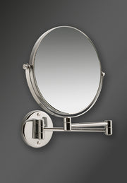 WALL MOUNTED MIRROR CHROME