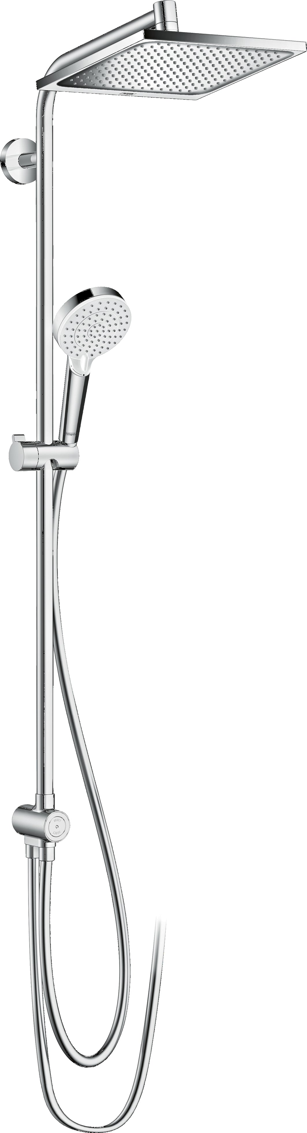 Crometta E Showerpipe 240 1jet EcoSmart Reno