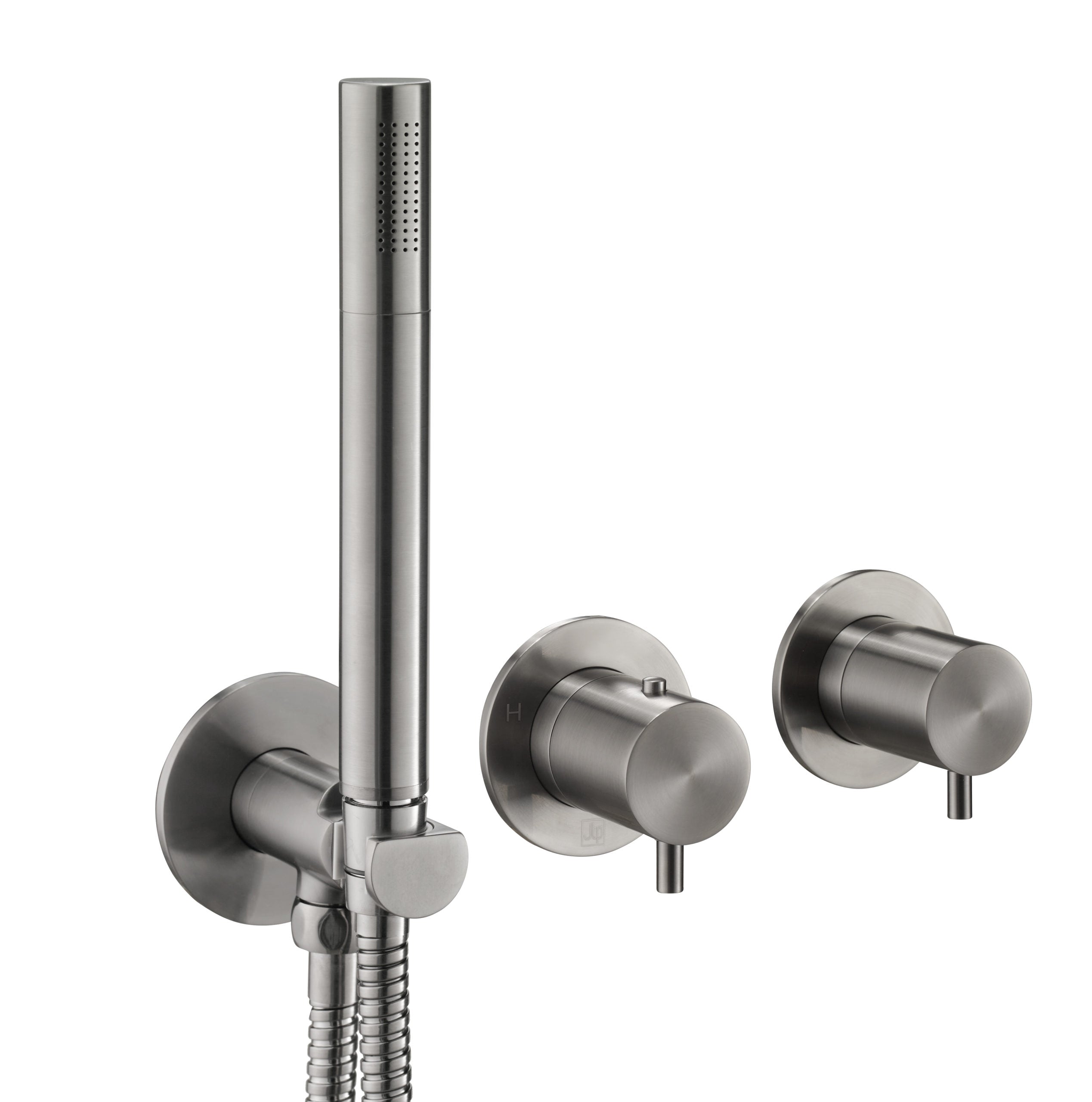 VOS MODULAR 2 HANDLE 2 OUTLET THERMOSTATIC SHOWER VALVE W HANDSET