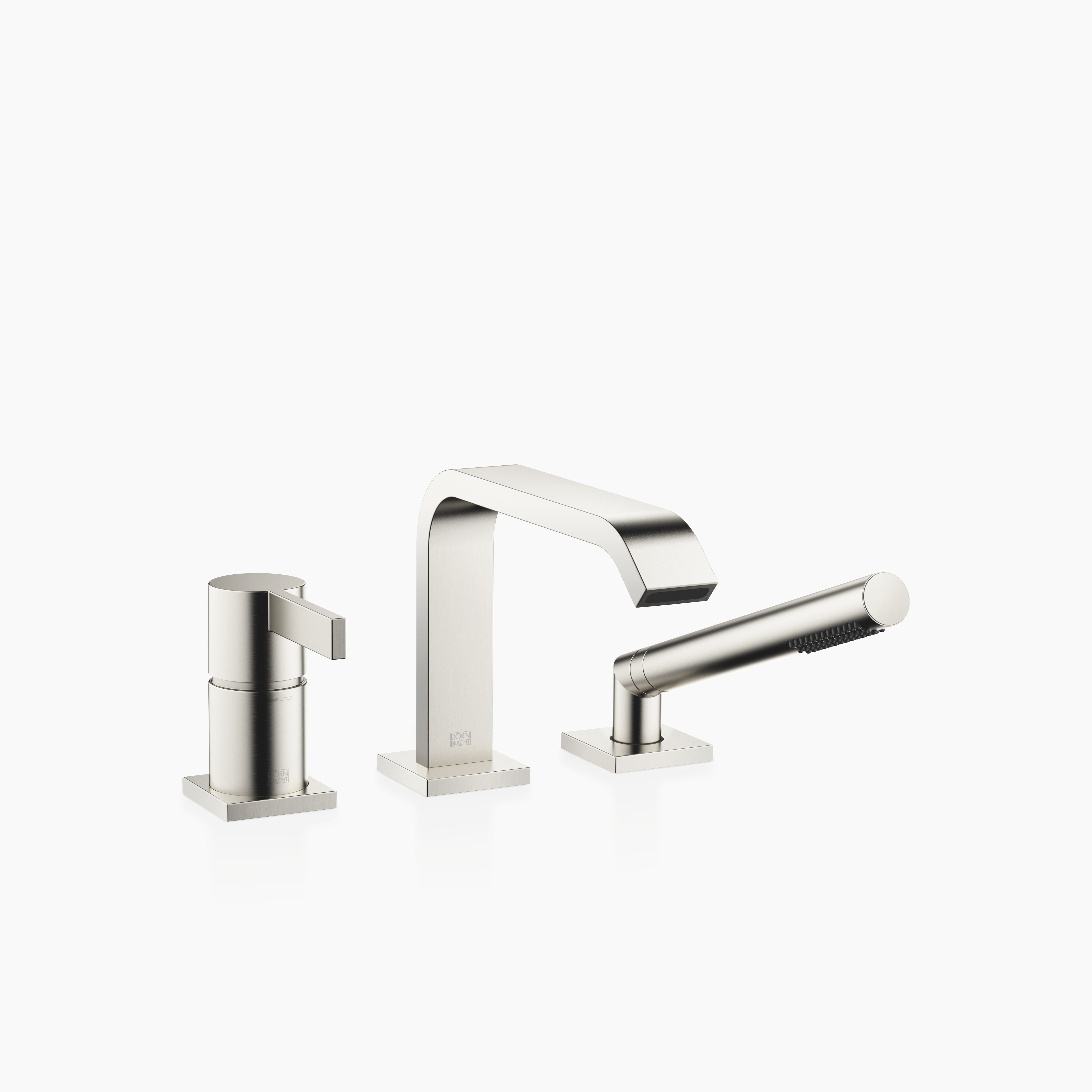 Imo Three Hole Single Lever Bath Mixer For Bath Rim Or Tile Edge Installation Chrome