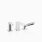 Lulu Three Hole Single Lever Bath Mixer For Bath Rim Or Tile Edge Installation Chrome