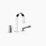 Mem Three Hole Single Lever Bath Mixer For Bath Rim Or Tile Edge Installation Chrome