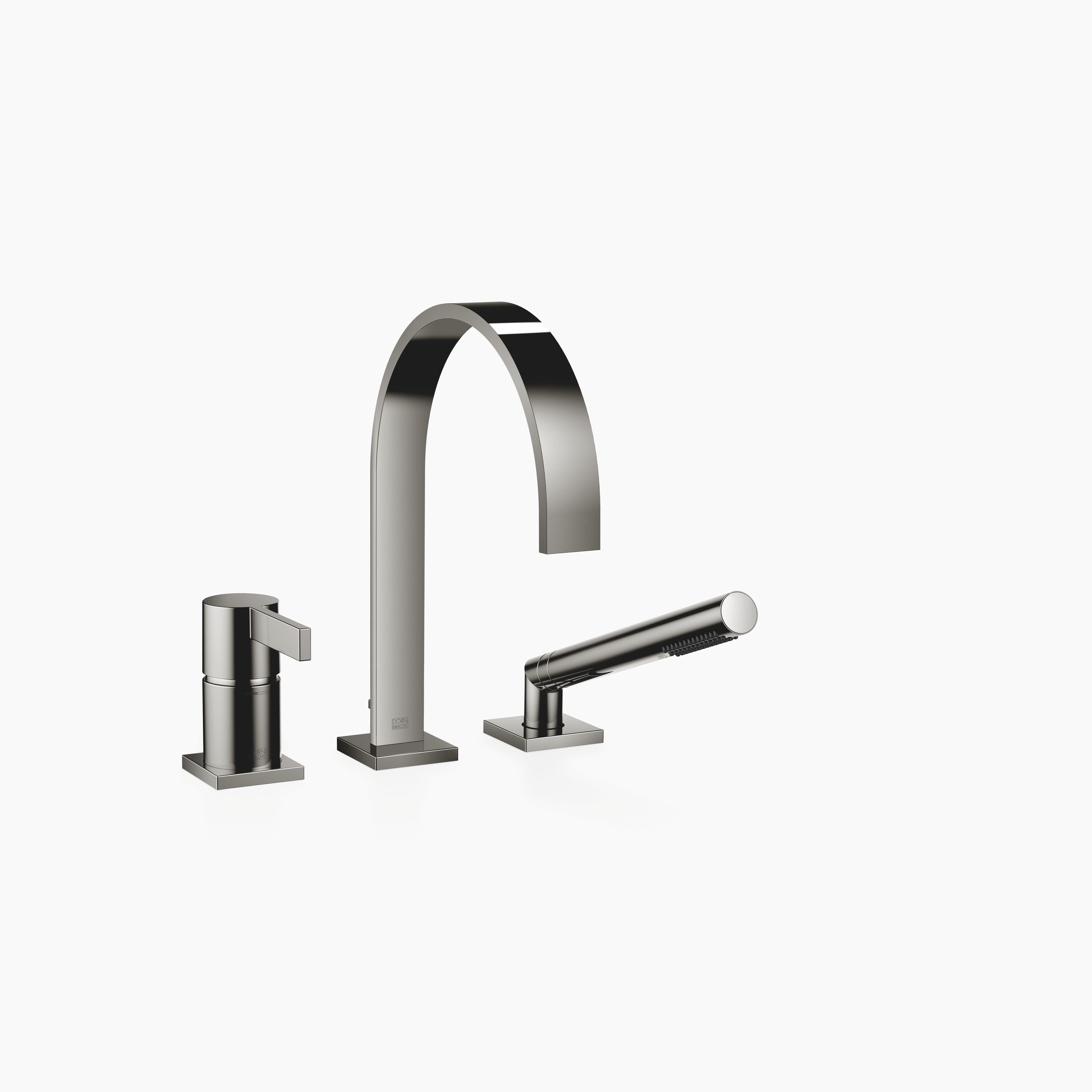 Mem Three Hole Single Lever Bath Mixer For Bath Rim Or Tile Edge Installation Chrome