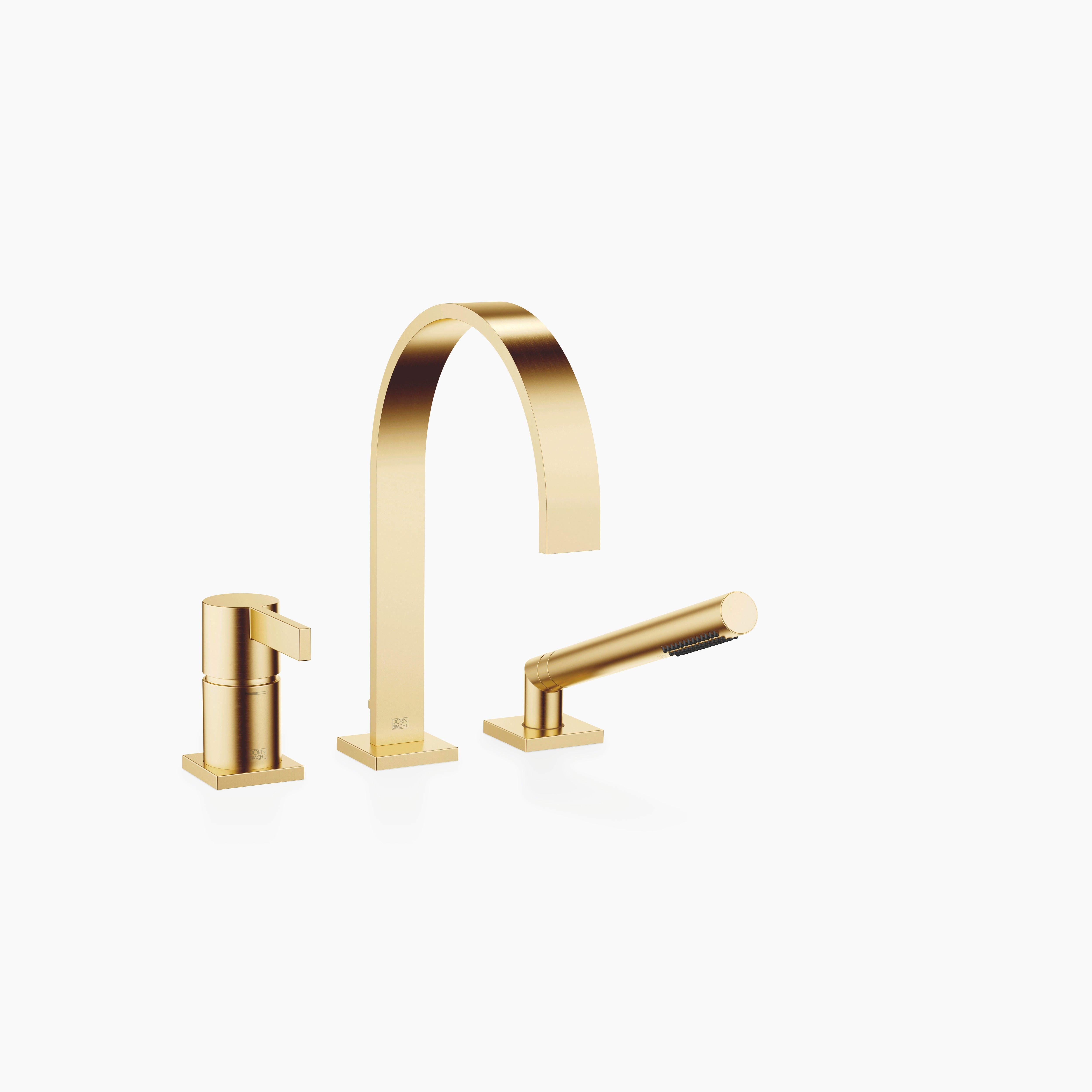 Mem Three Hole Single Lever Bath Mixer For Bath Rim Or Tile Edge Installation Chrome