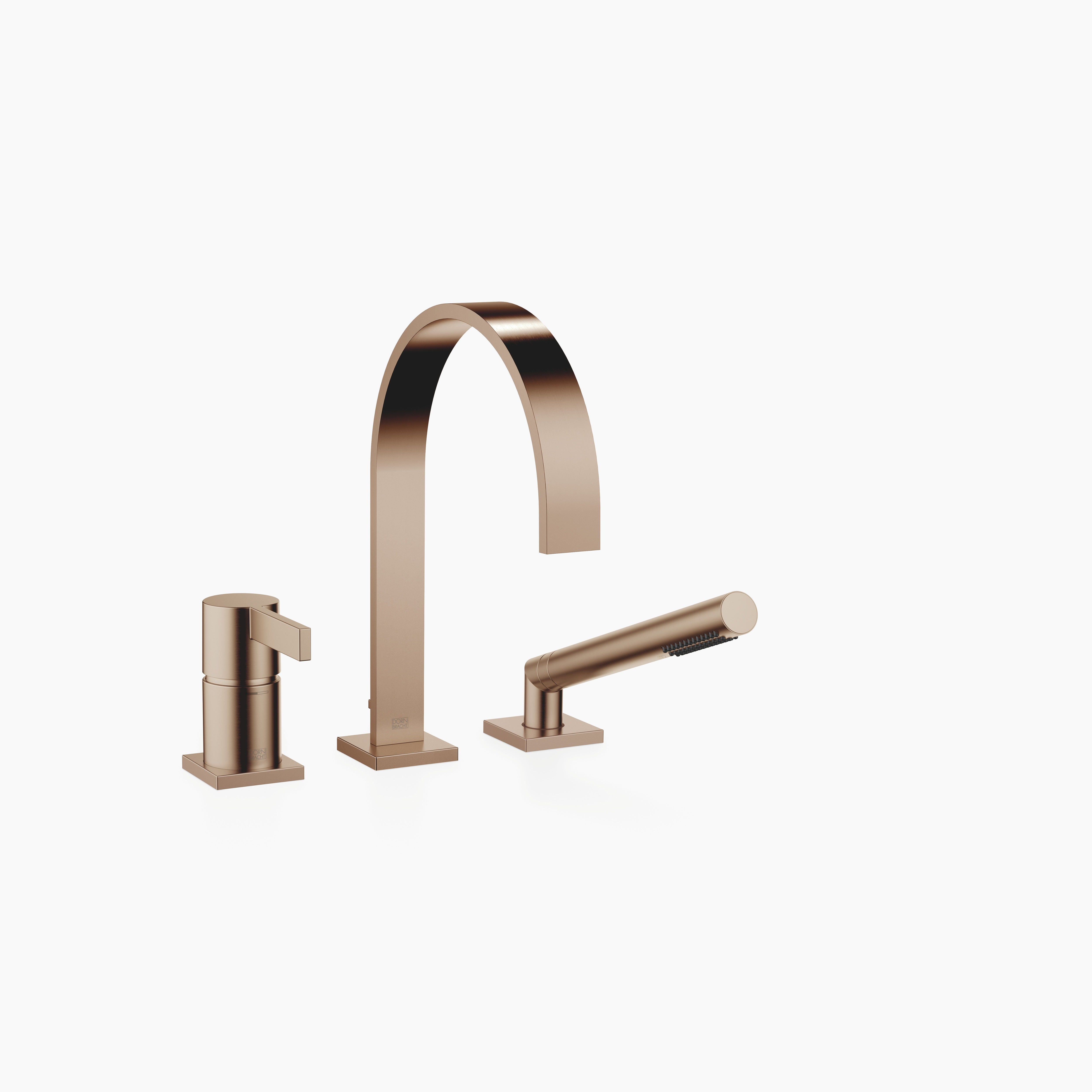 Mem Three Hole Single Lever Bath Mixer For Bath Rim Or Tile Edge Installation Chrome
