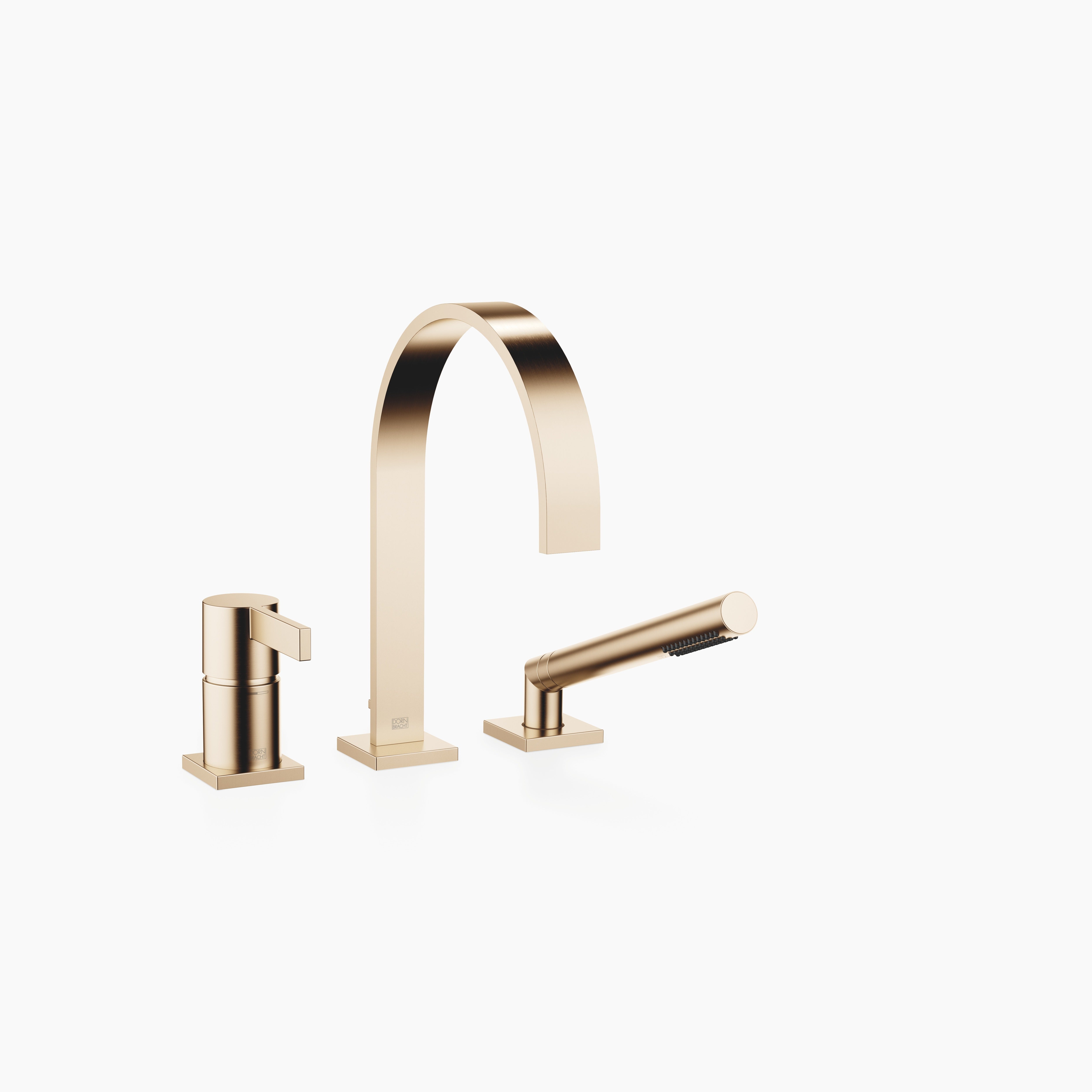 Mem Three Hole Single Lever Bath Mixer For Bath Rim Or Tile Edge Installation Chrome