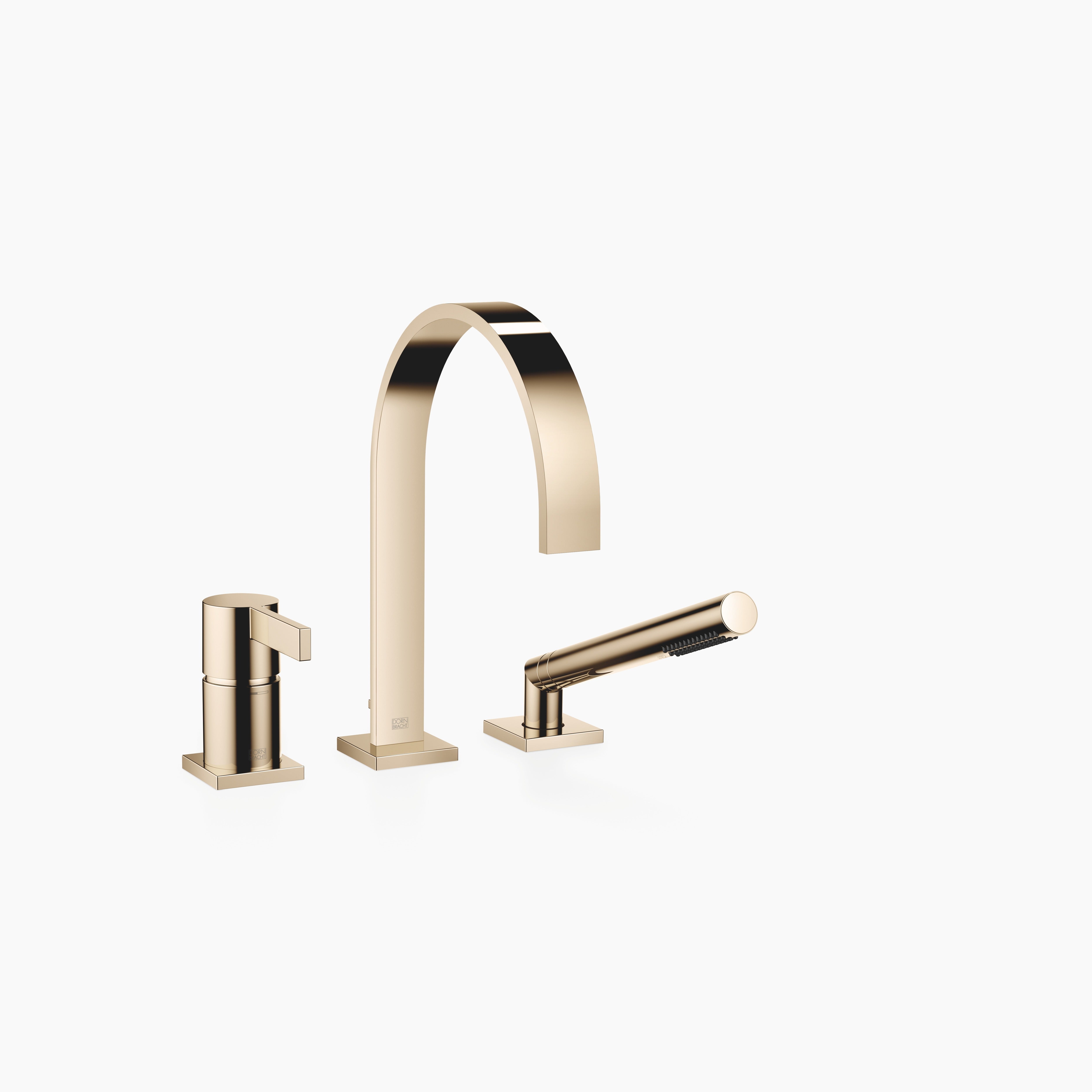 Mem Three Hole Single Lever Bath Mixer For Bath Rim Or Tile Edge Installation Chrome