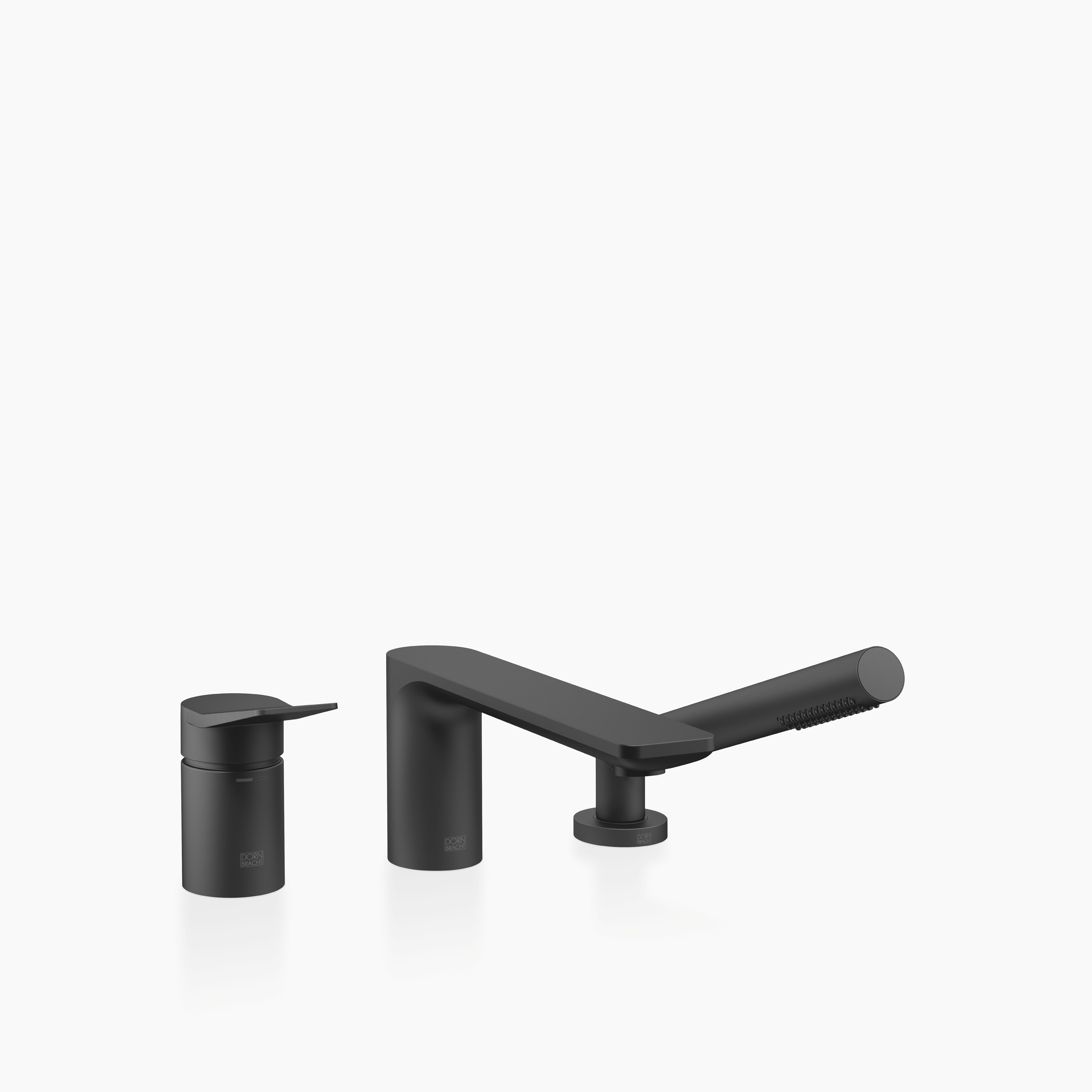 Liss Three Hole Single Lever Bath Mixer For Bath Rim Or Tile Edge Installation Chrome