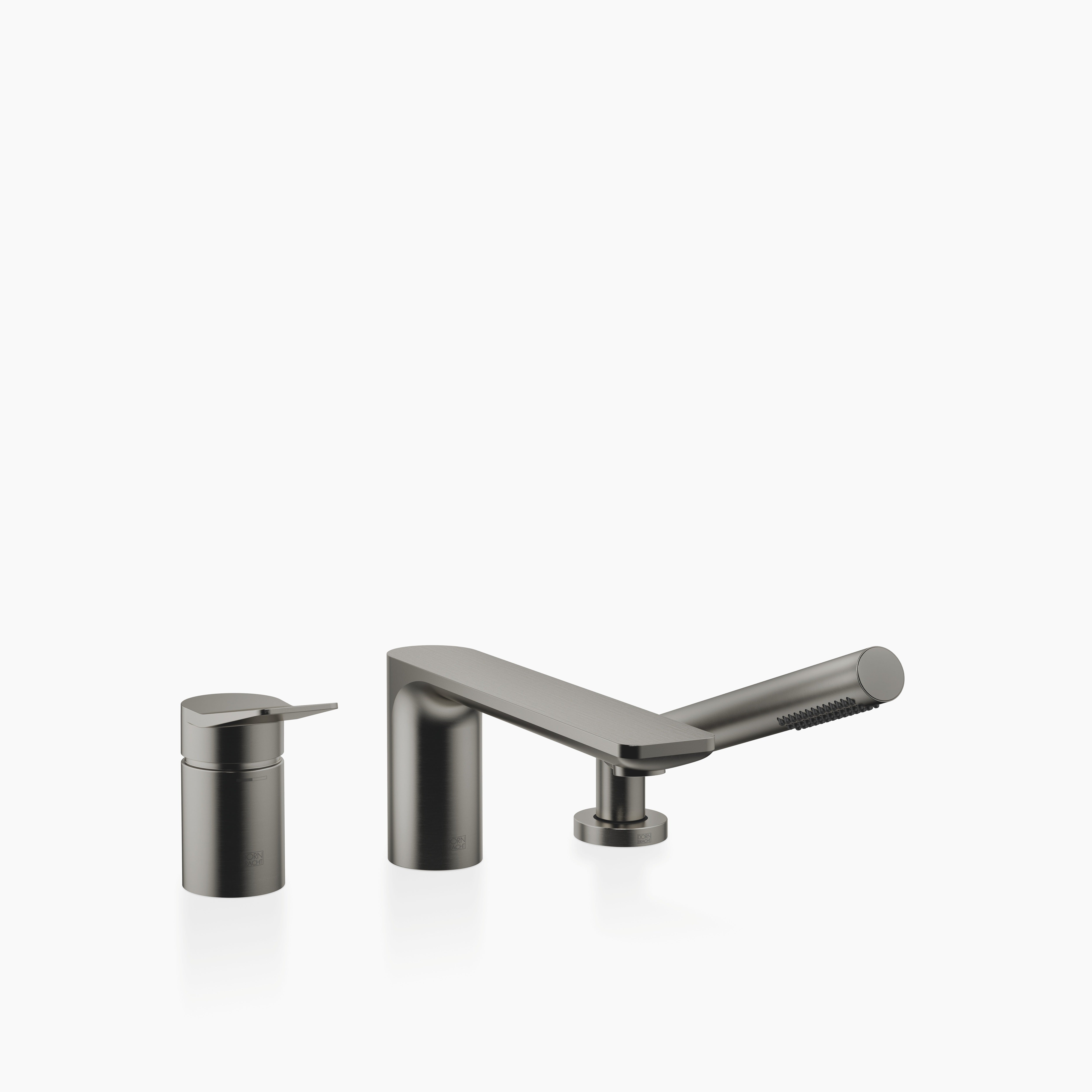 Liss Three Hole Single Lever Bath Mixer For Bath Rim Or Tile Edge Installation Chrome