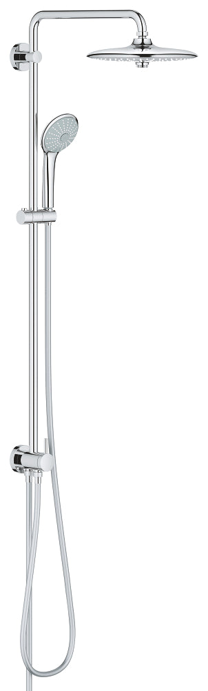 Euphoria System 260 Shower system with diverter for wall mounting