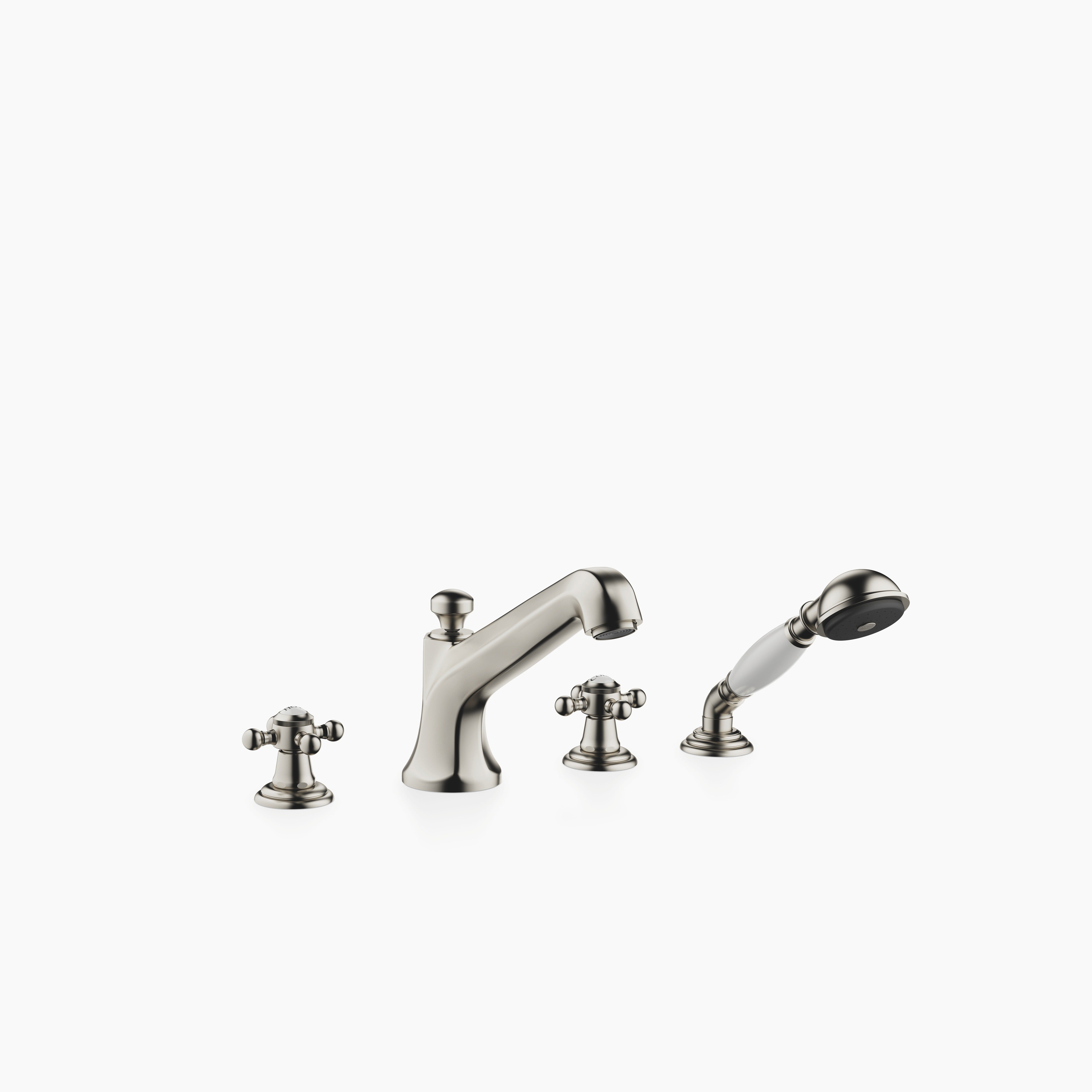 Madison Bath Shower Set For Bath Rim Or Tile Edge Installation Chrome