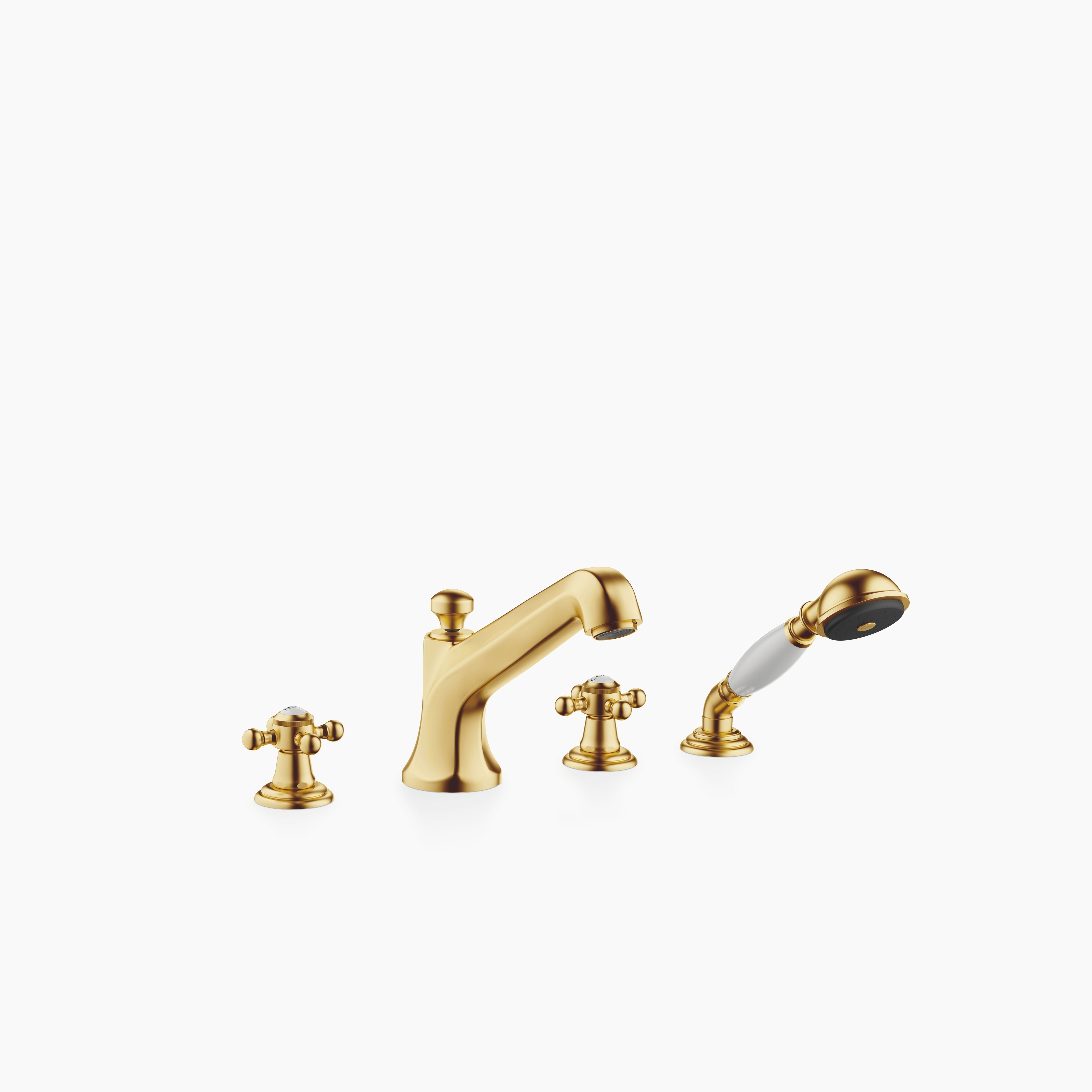 Madison Bath Shower Set For Bath Rim Or Tile Edge Installation Chrome