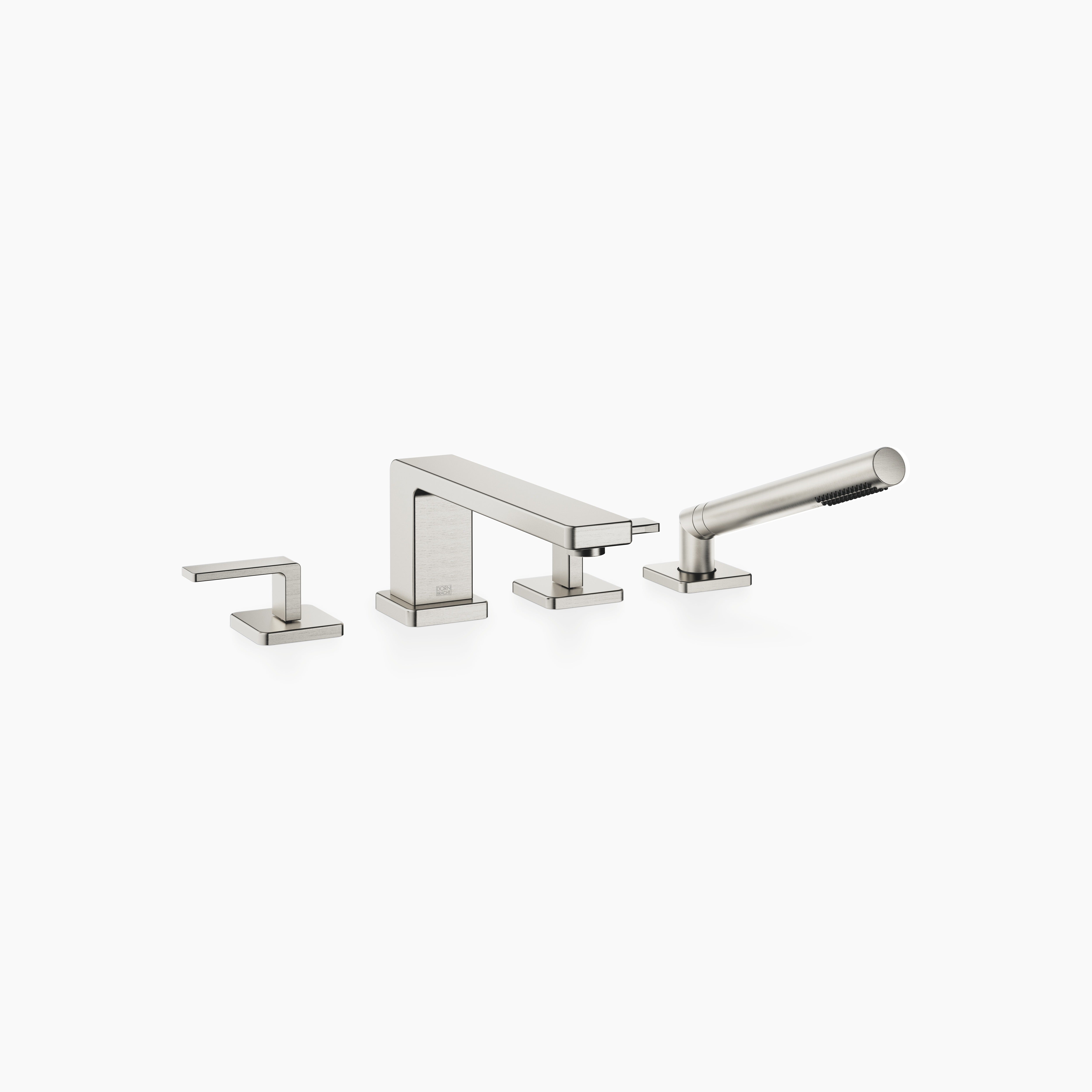 Lulu Bath Shower Set For Bath Rim Or Tile Edge Installation Chrome